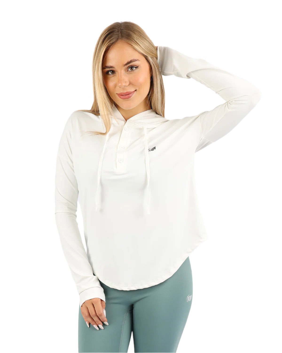Breeze long Slevess Women's Hoodie Tee-Atum -19423683