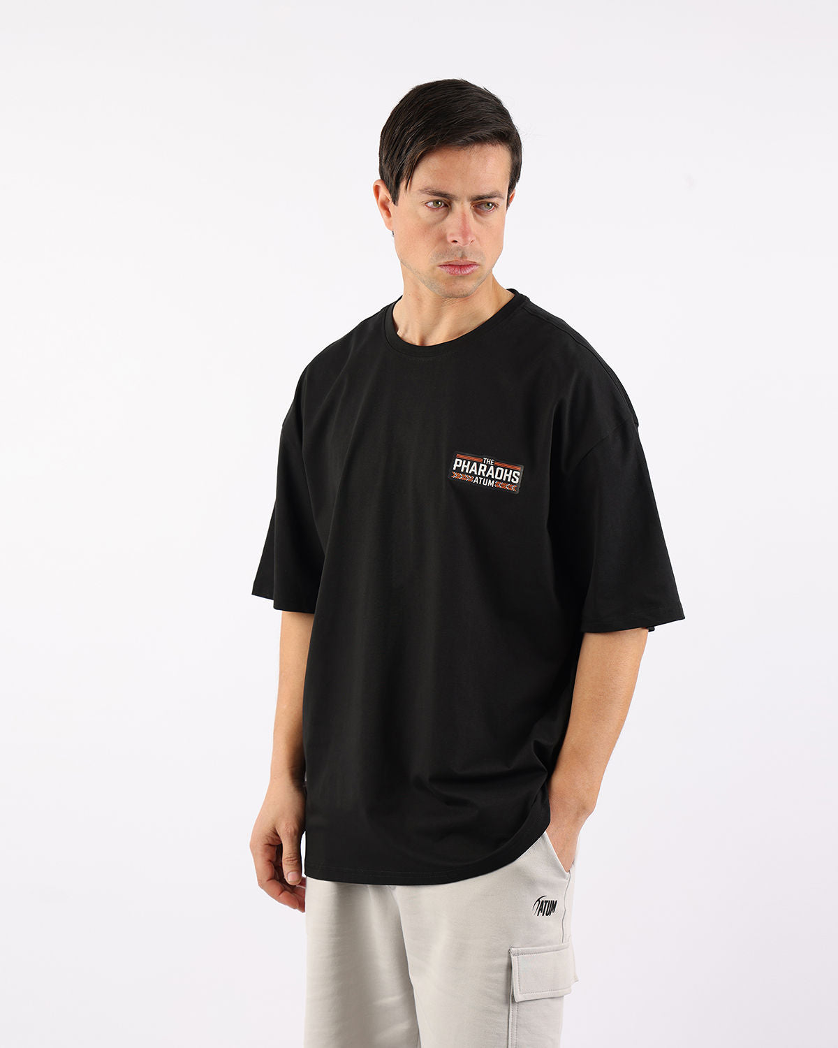 Pharaohs Legacy Black T-Shirt-Atum -25885781