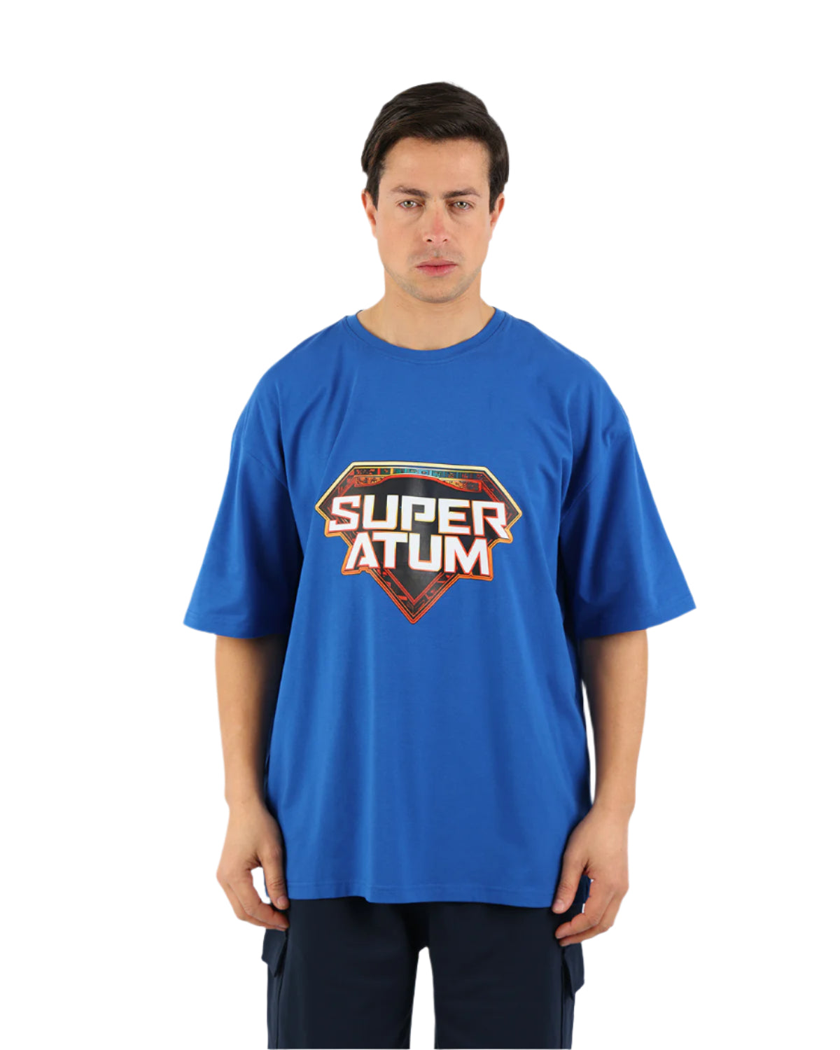 Supreme Blue Men's T-Shirt-Atum -4298265