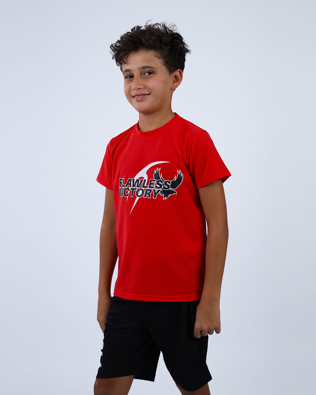 Eagle Victory Sports Red T-Shirt-Atum -82582090