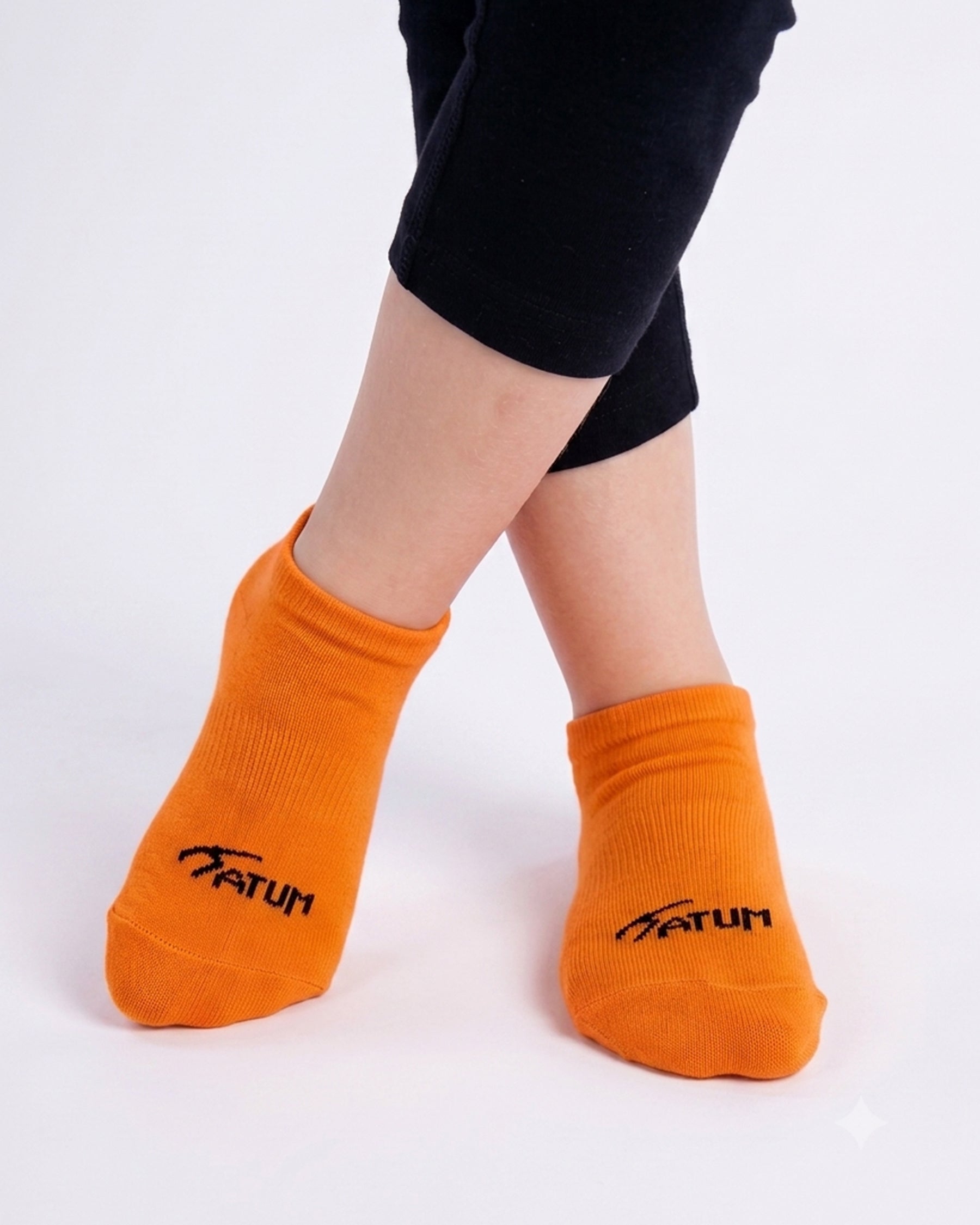 Kids Low-Cut MixOrange Training Socks-Pack of 3