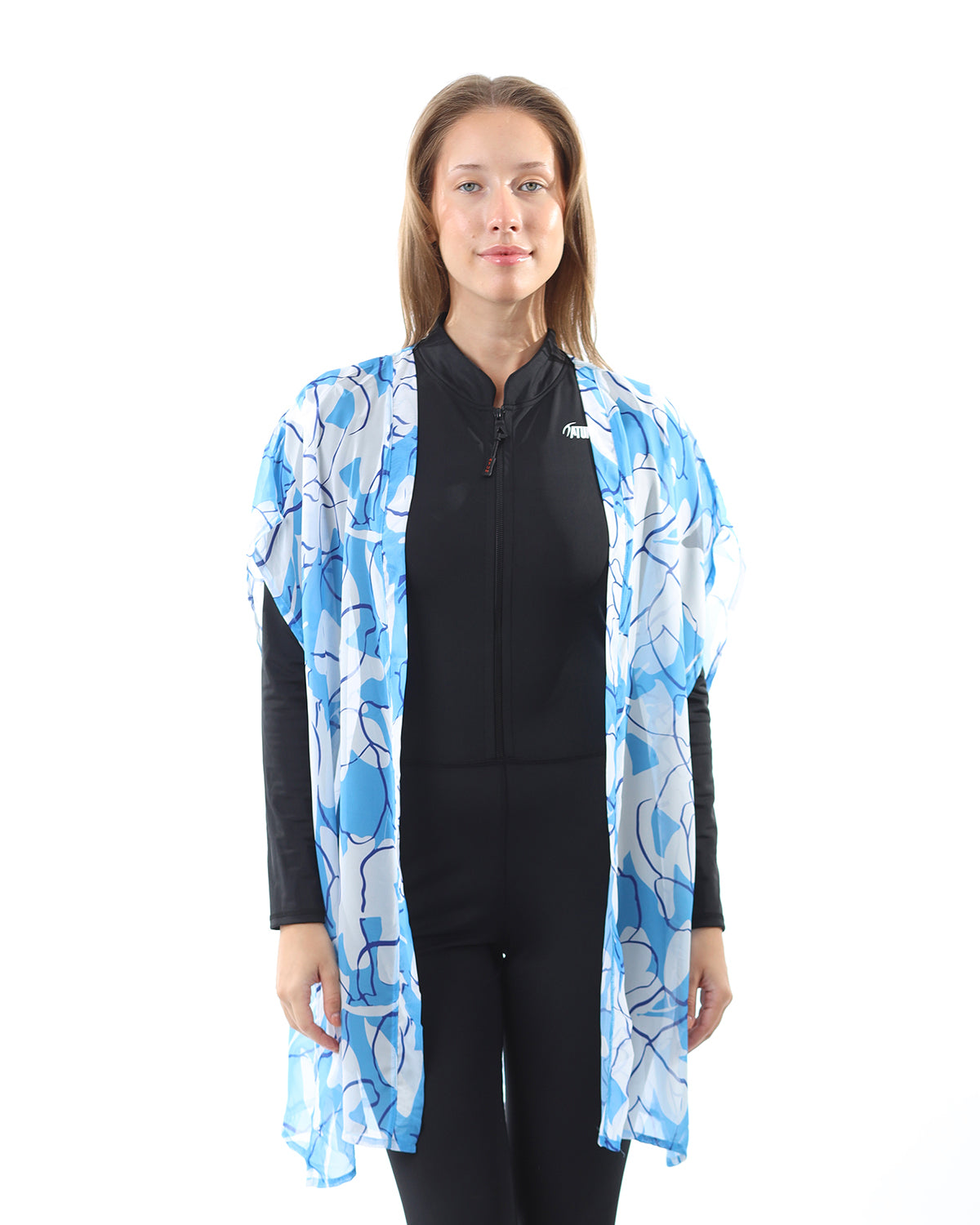 Blue Sky Turquoise Kimono-Atum -3766004