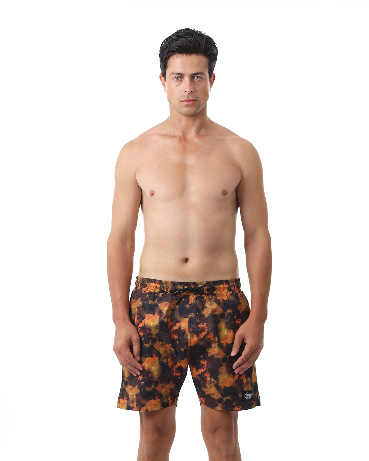 Horizon Orange Swim Short-Atum -76352851