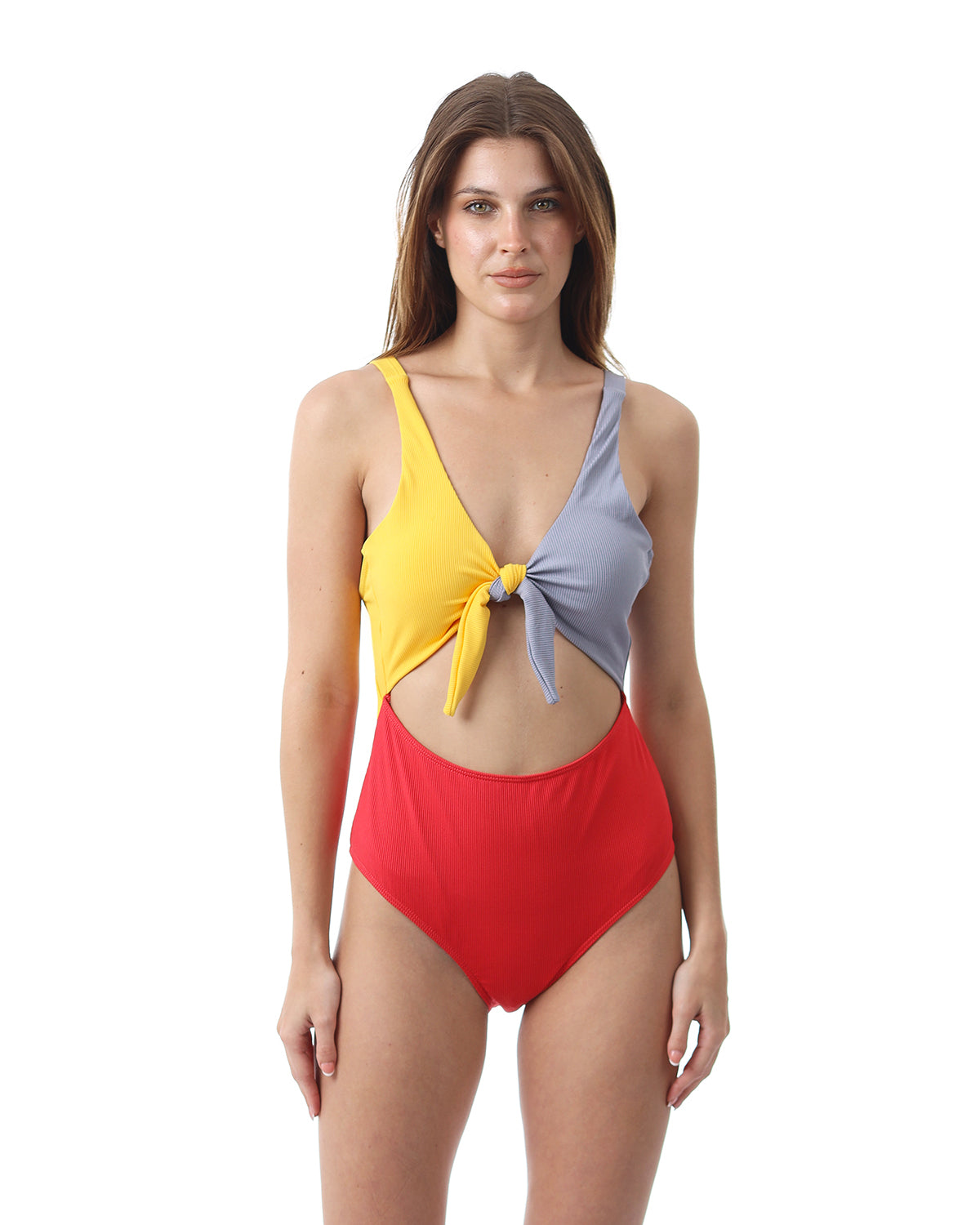 Sunset Vibes Red Swimsuit-Atum -44044142