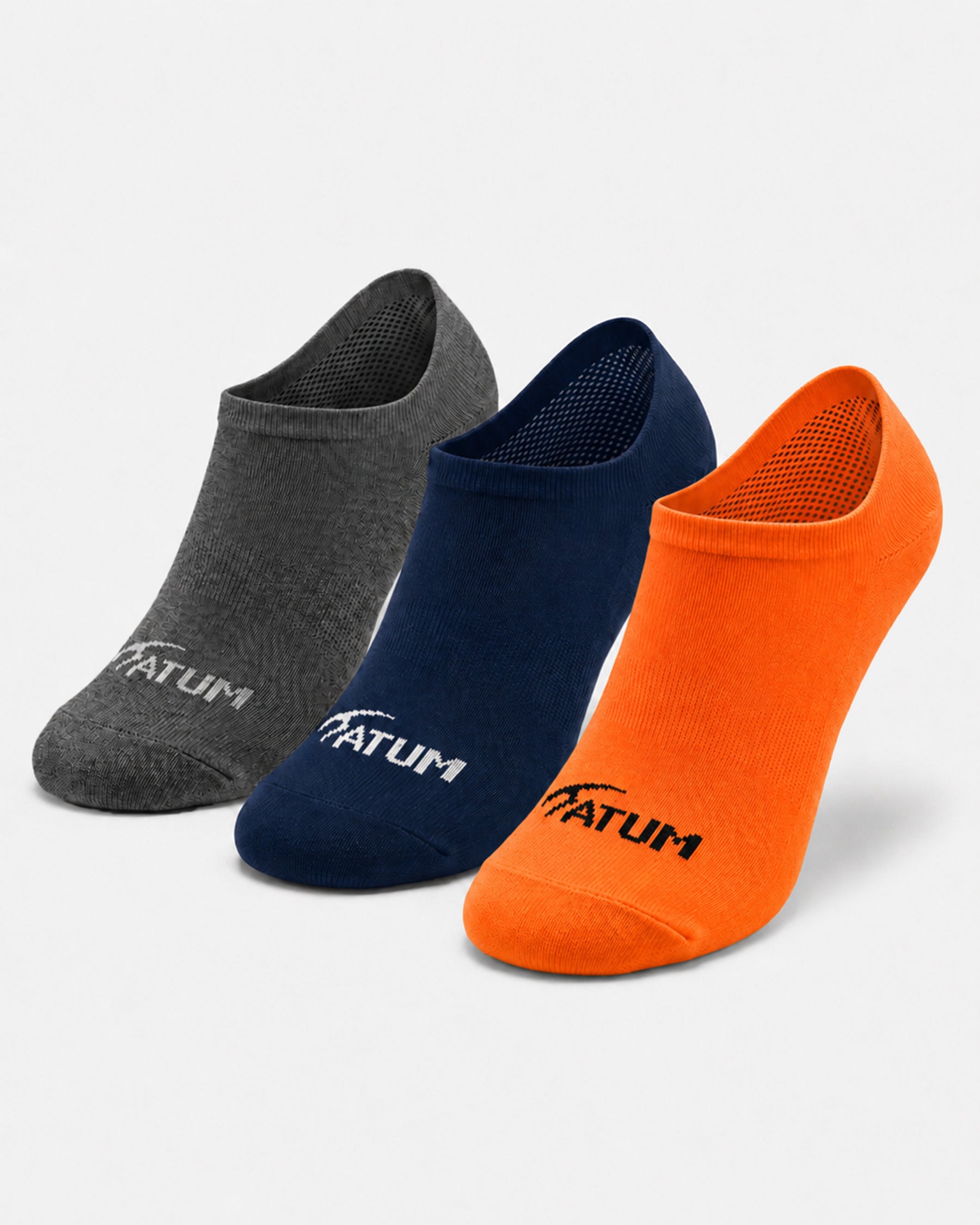 Adults Low-Cut MixOrange Training Socks-Pack of 3