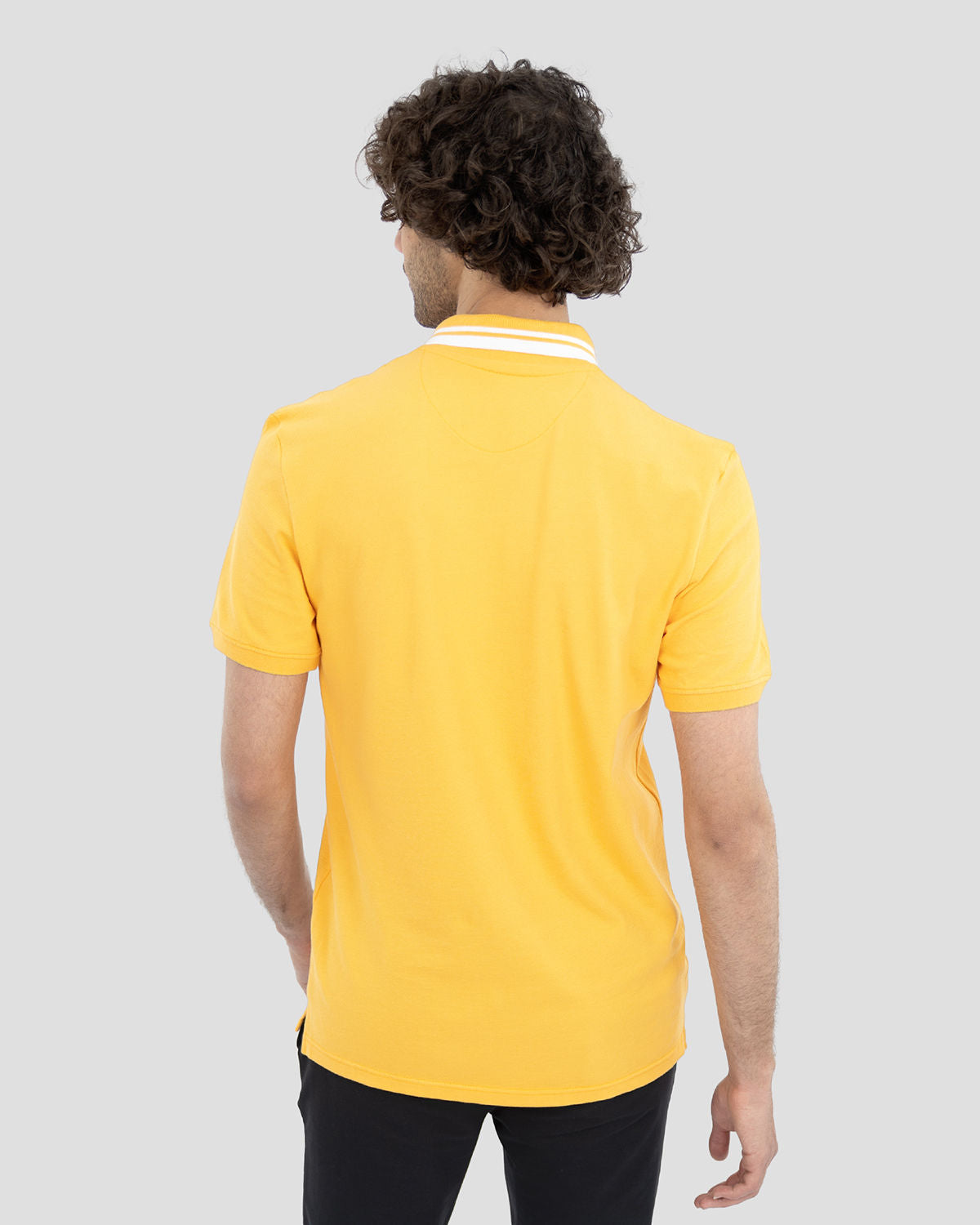 Splash clash men's polo shirt
