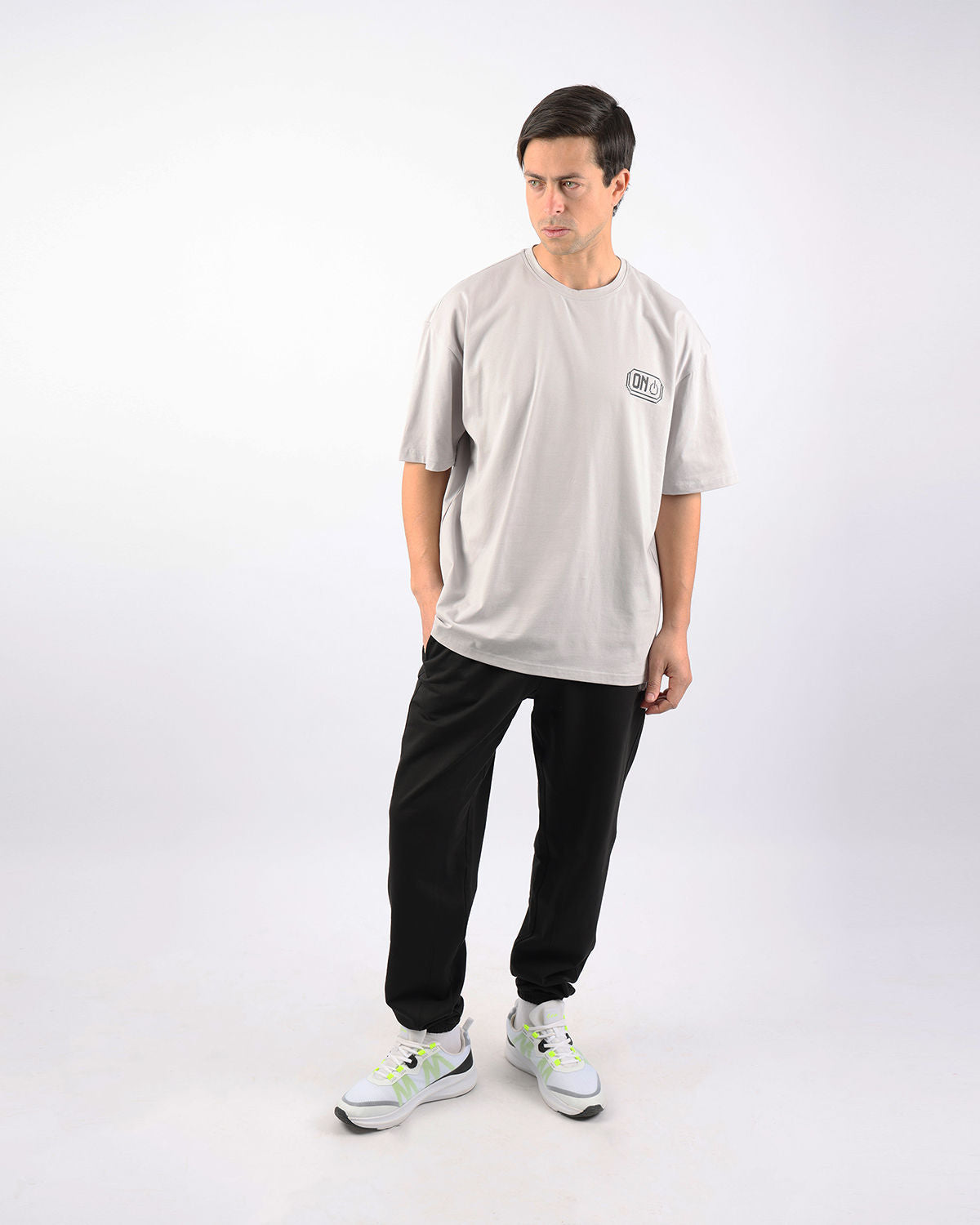 Adventure Mode Light Gray T-Shirt-Atum -3255249