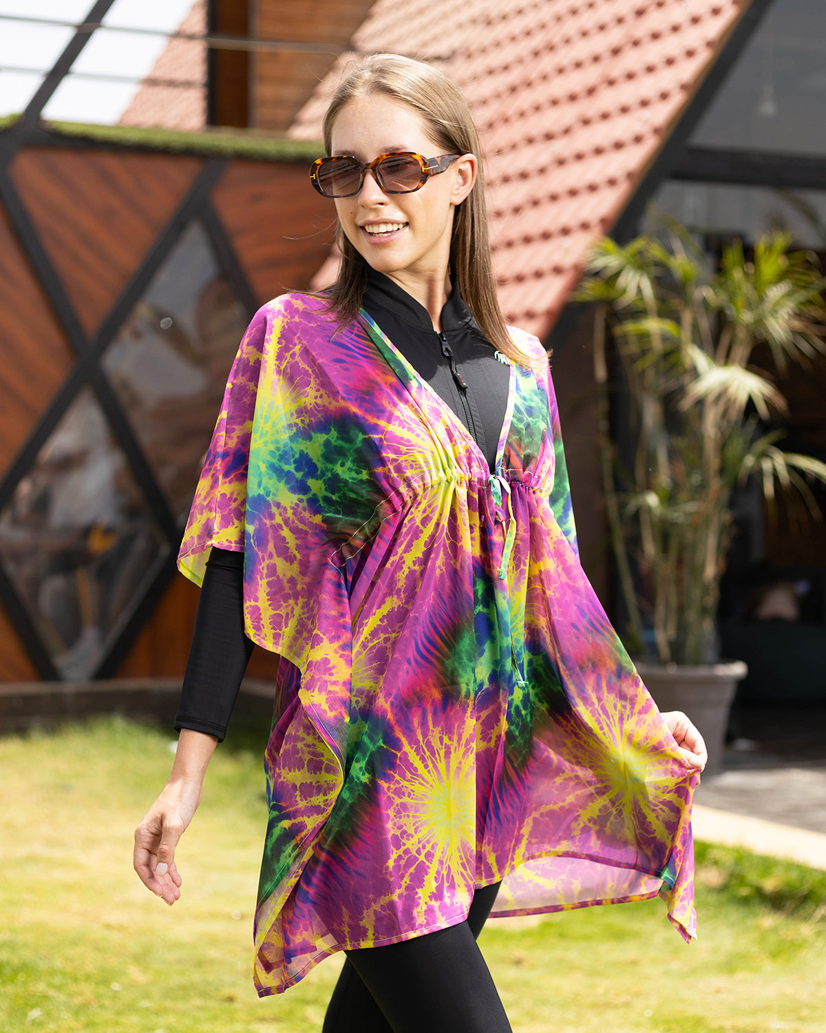 Neon Splash Pink Cover-Up-Atum -70209187