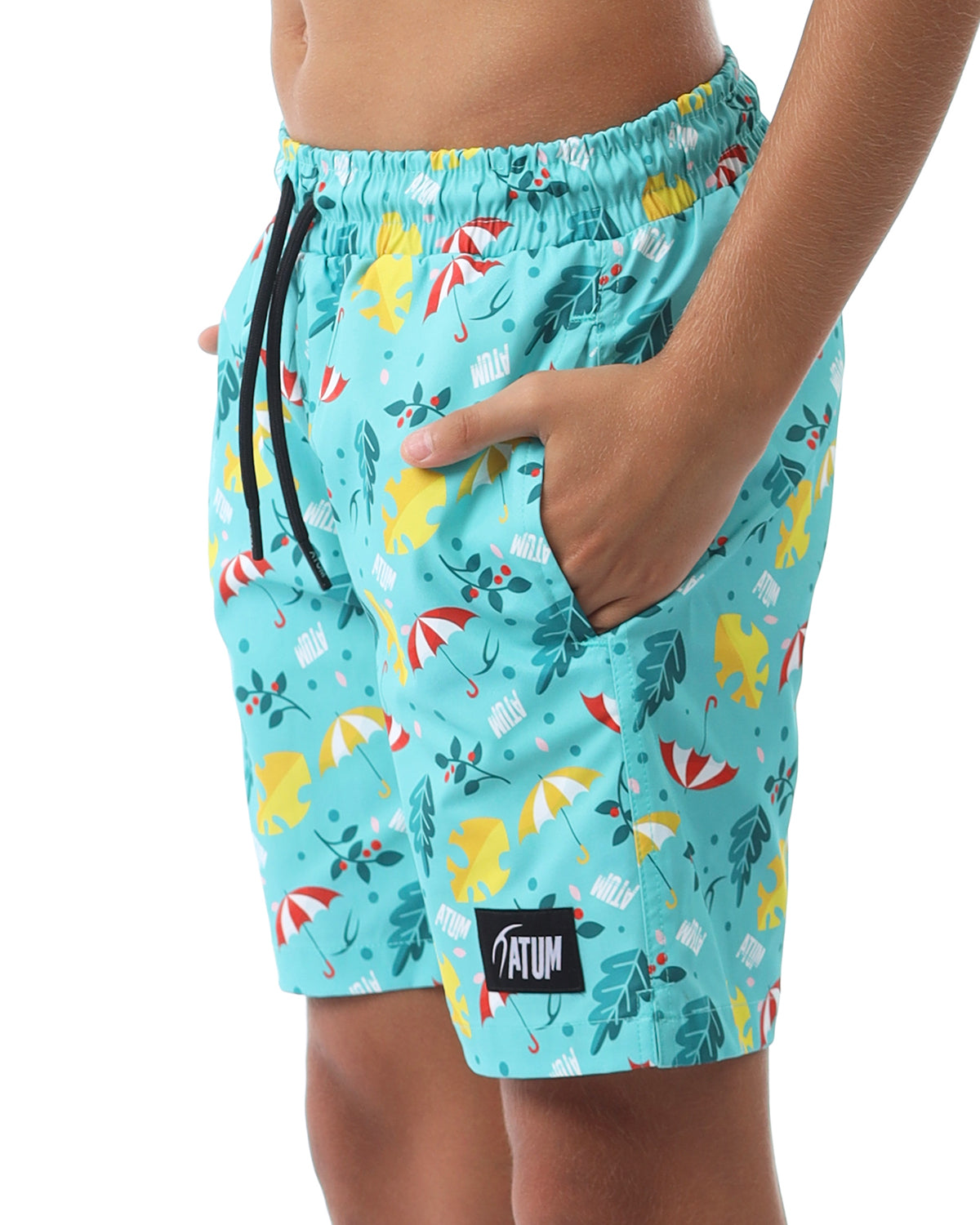 Summer Vibes Boy's Mint Swim Short-Atum -60266104