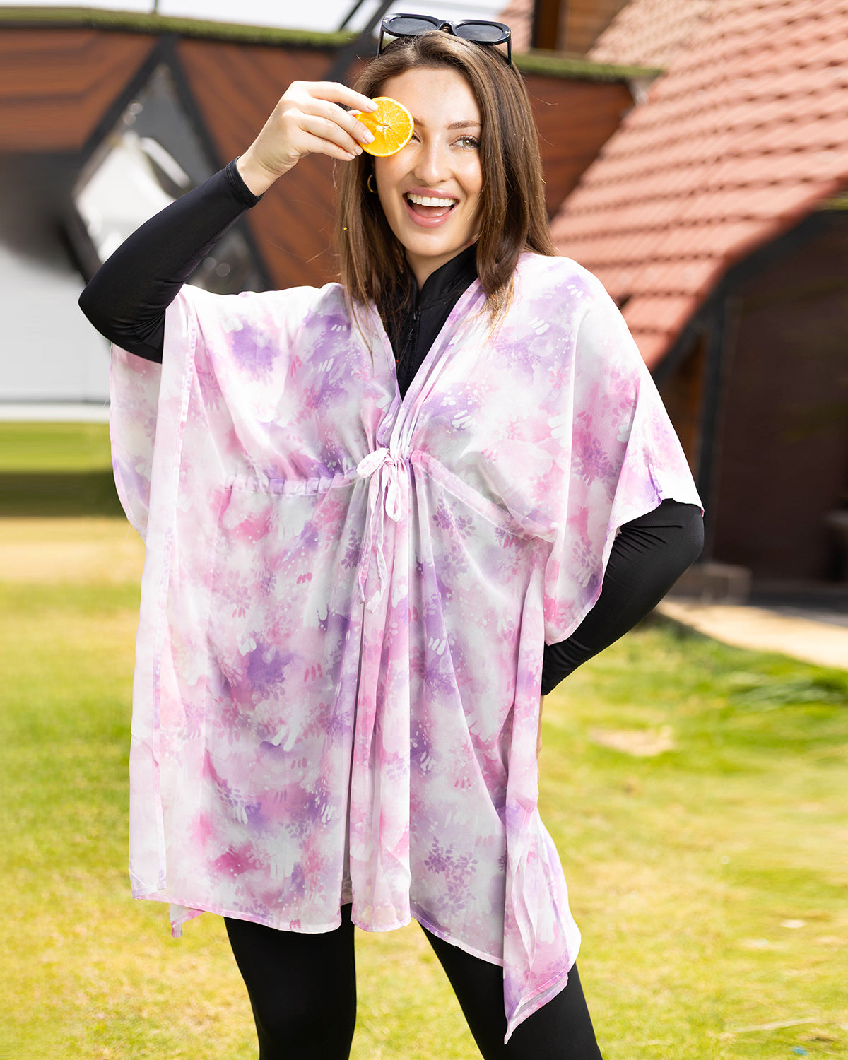Blossom Breeze Rose Cover-Up-Atum -22970151