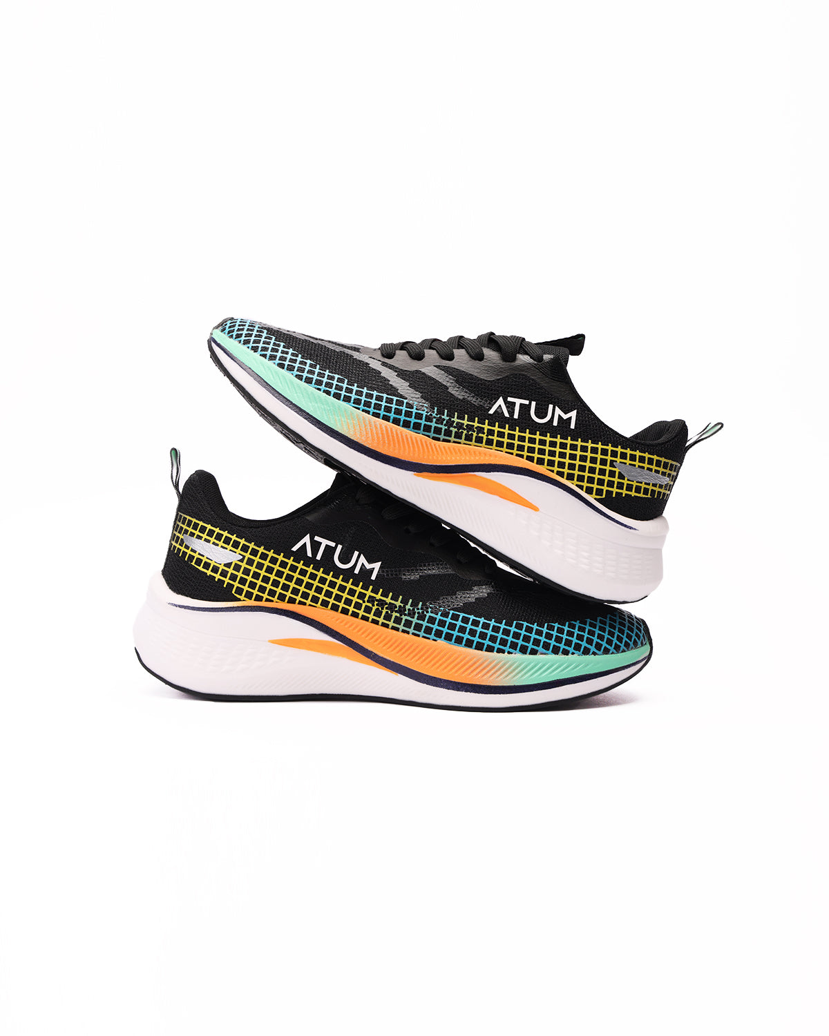 Velocity Edge Men's Black Shoes-Atum -35190865