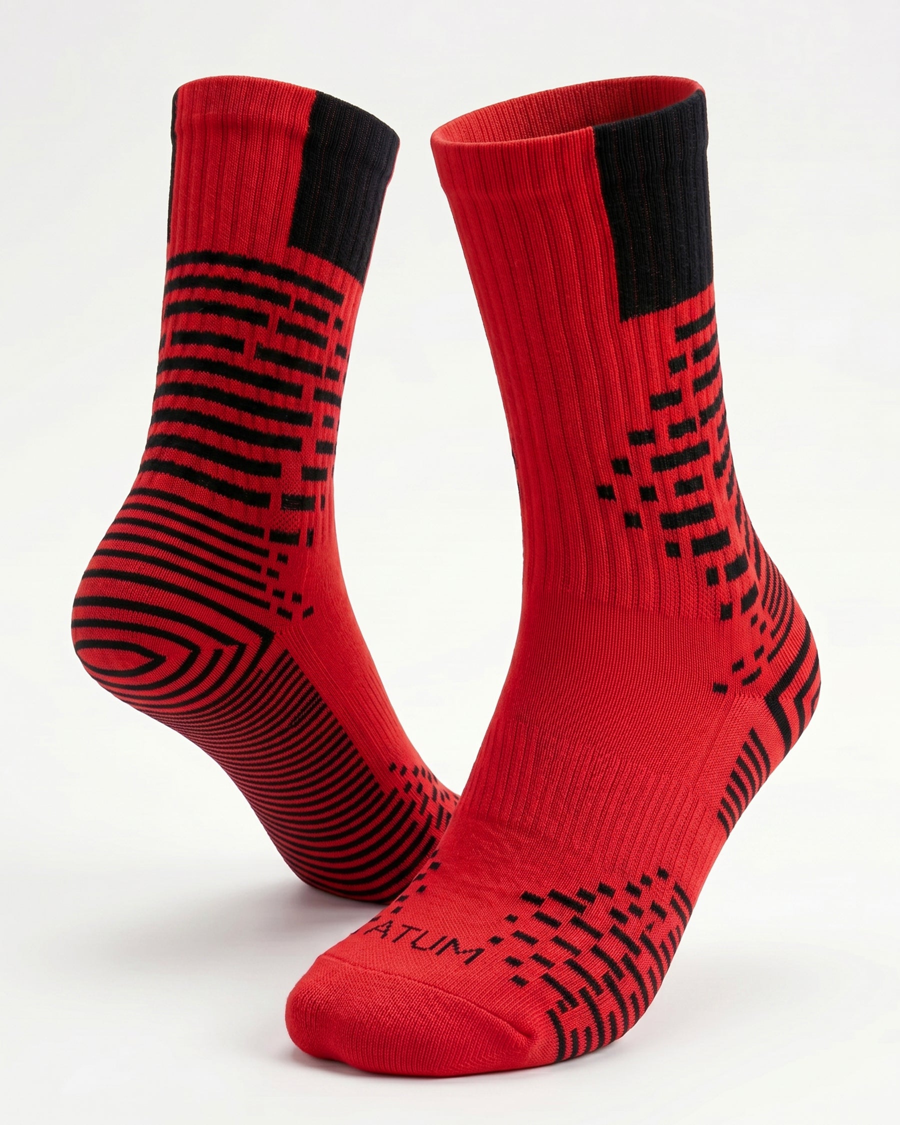 Adults Unisex Long Red-Tex Training Socks-Atum -82238048
