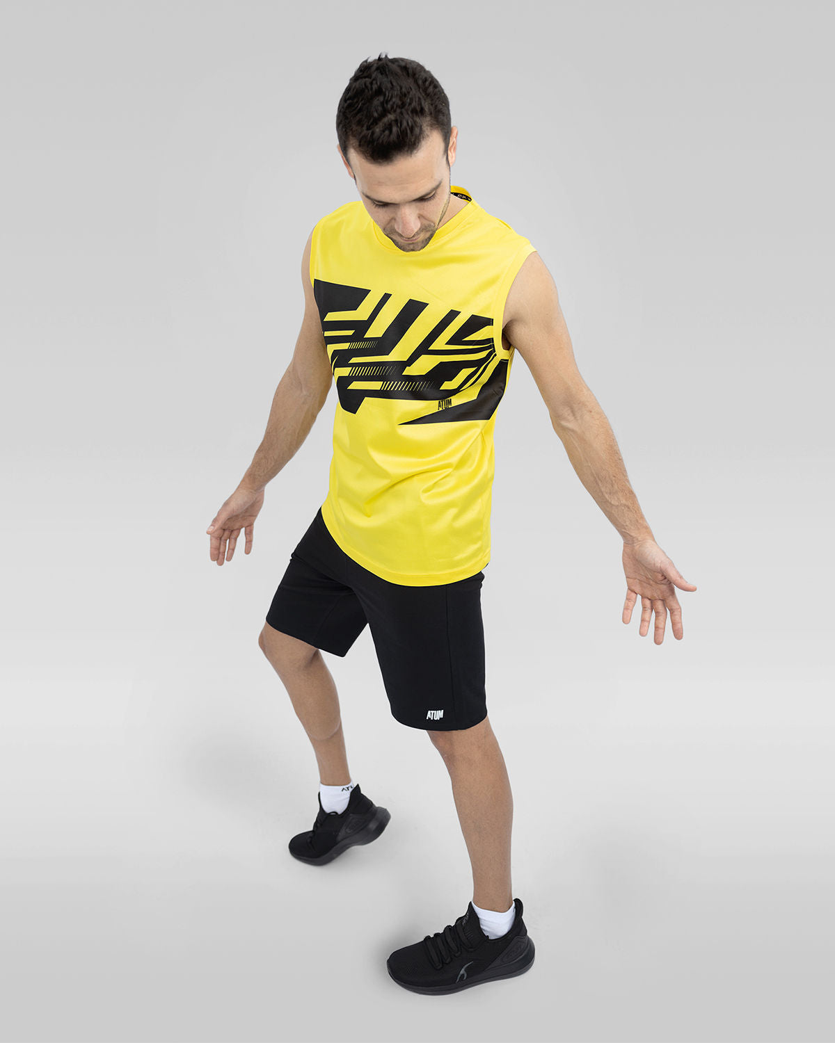 Men's Printed Tank Top-Atum -81138823
