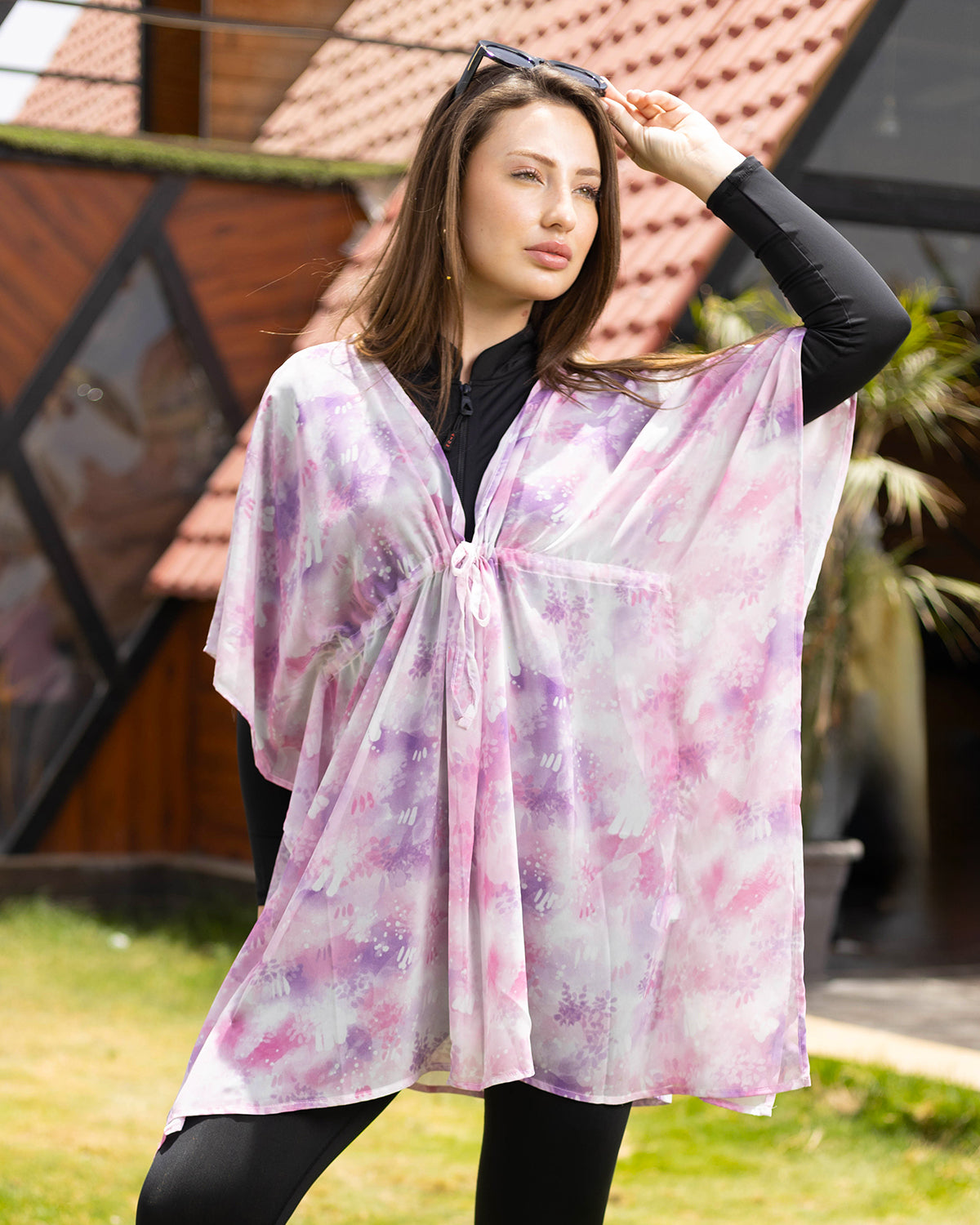 Blossom Breeze Rose Cover-Up-Atum -72586024