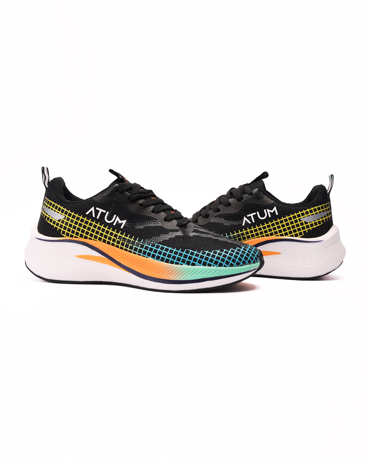 Velocity Edge Men's Black Shoes-Atum -11120659