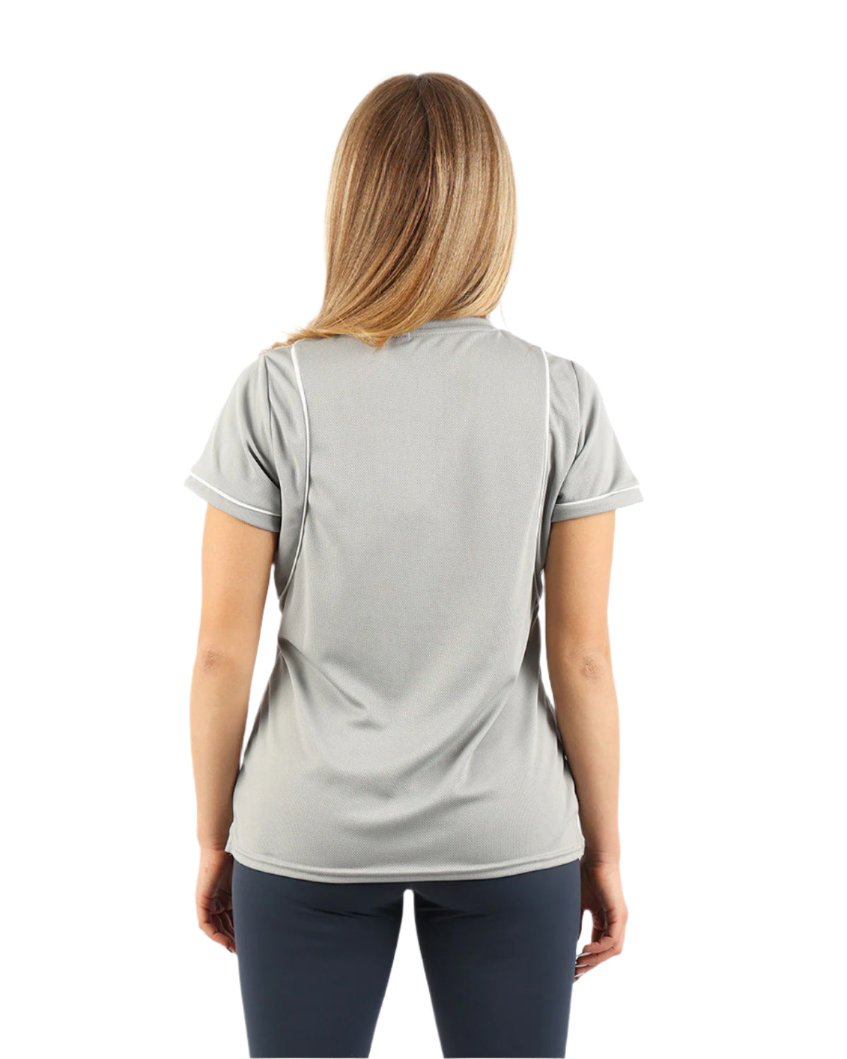 Ultra-Soft Cropped Gray T-Shirt-Atum -18237827