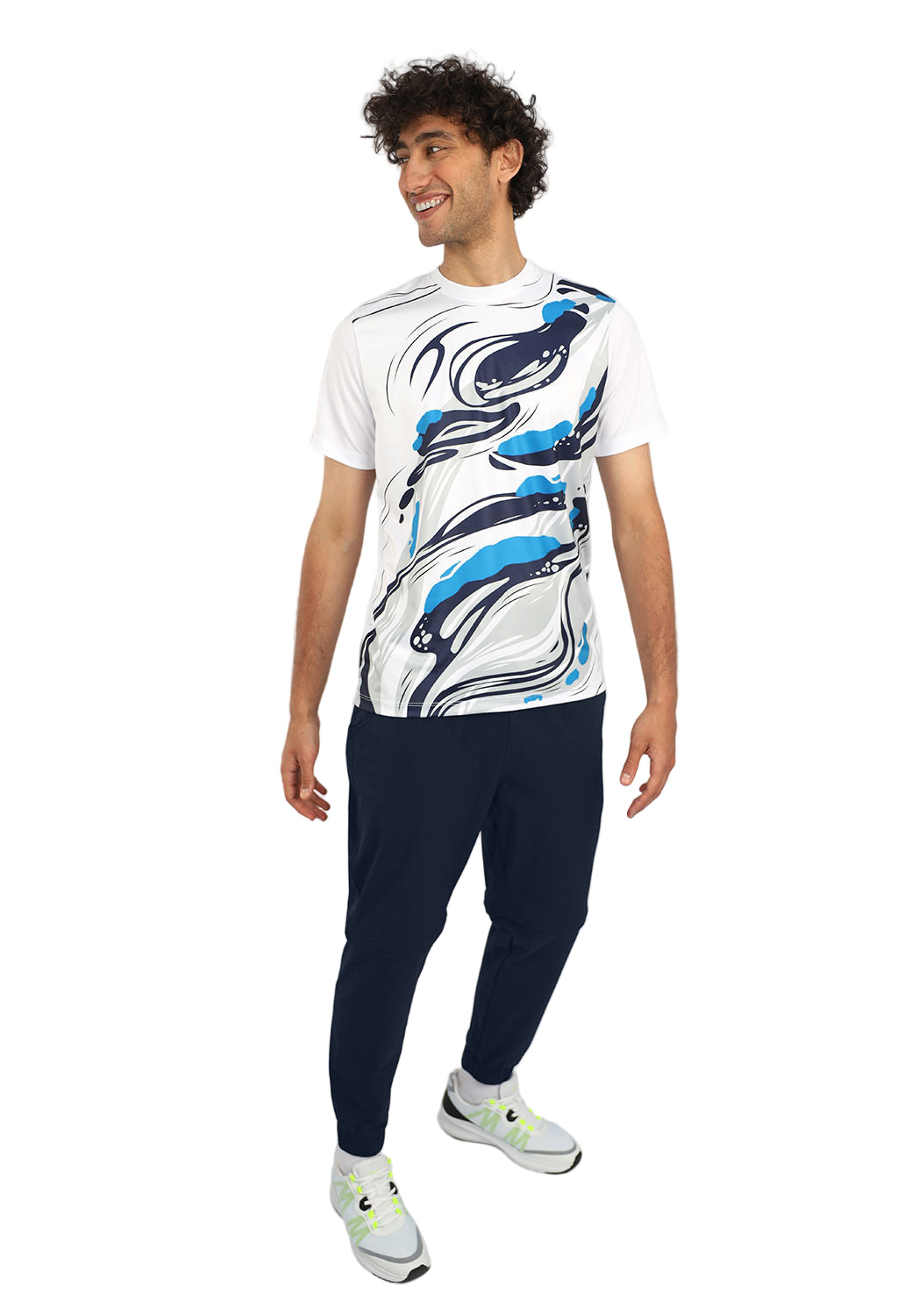 Men's Crew-Neck White T-Shirt