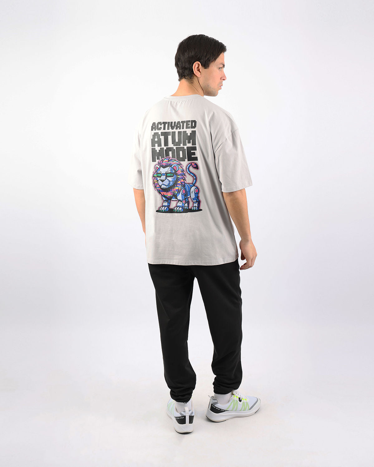 Adventure Mode Light Gray T-Shirt-Atum -30227220