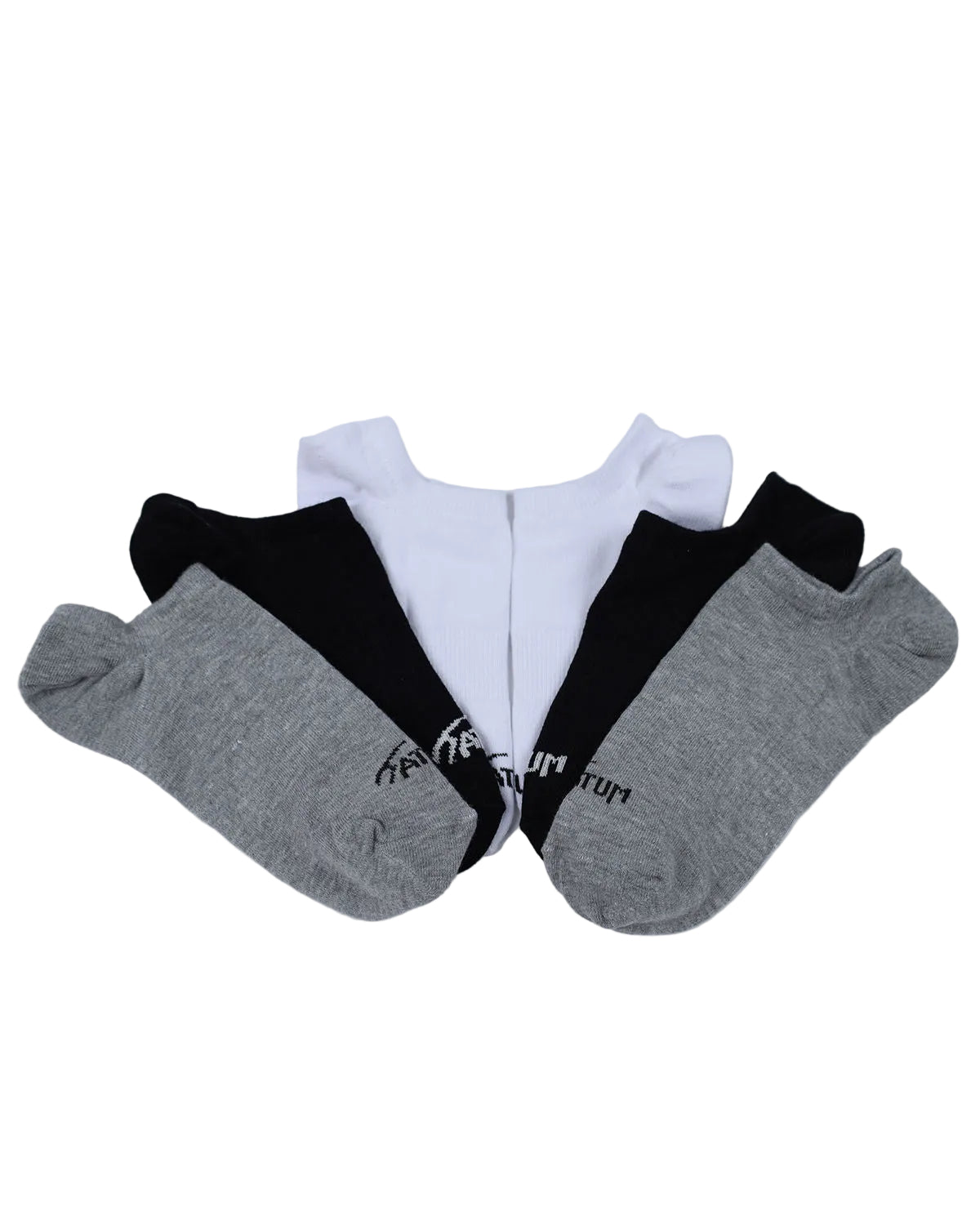 Unisex Mix Mini Socks-Pack of 3-Atum -81685249