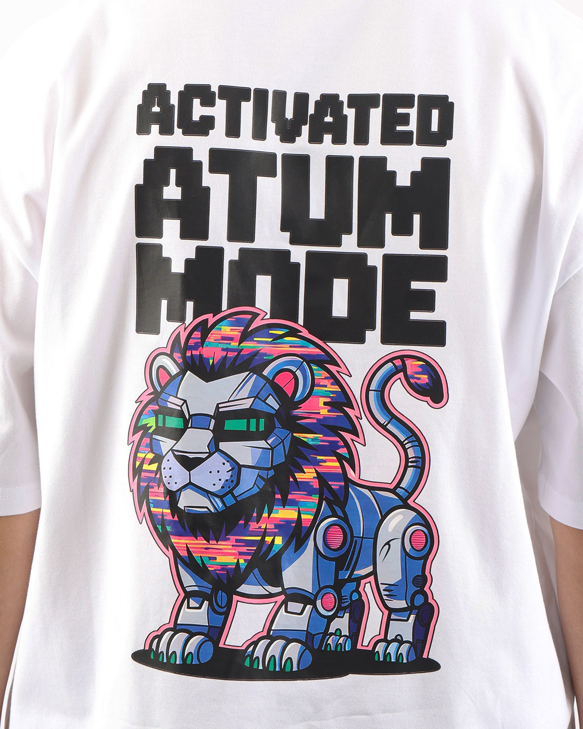 Adventure Mode White T-Shirt-Atum -56018820