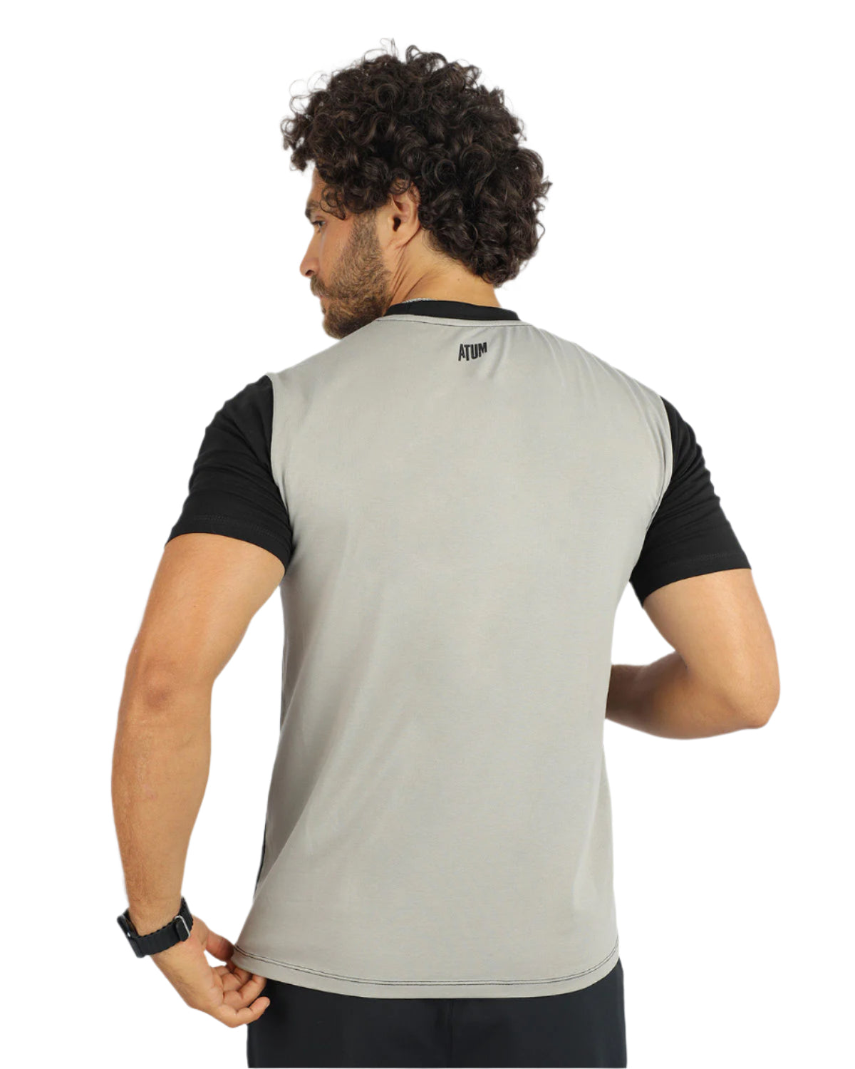 Men's Basic T- Shirt-Atum -17543178