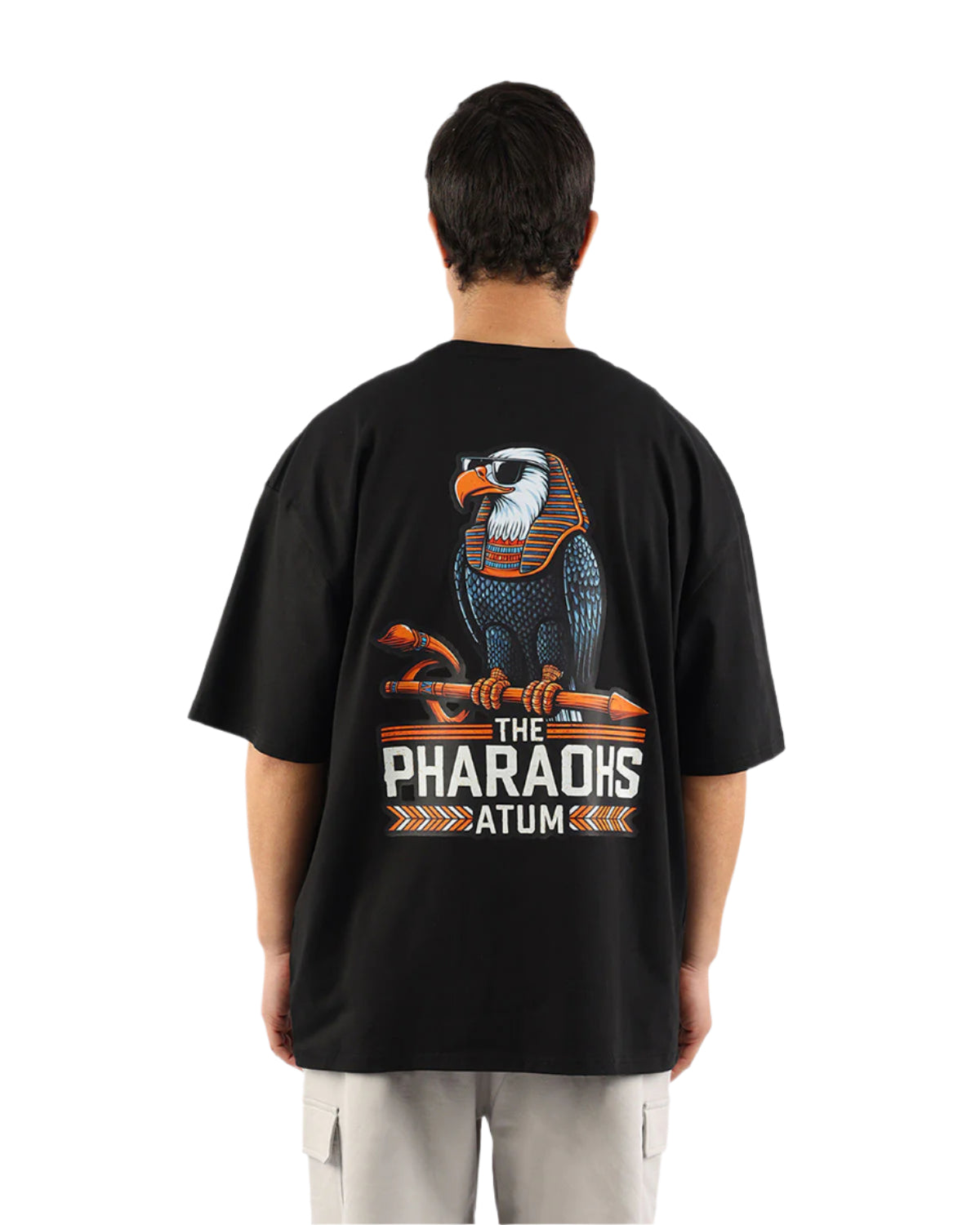Pharaohs Legacy Black T-Shirt-Atum -61227733