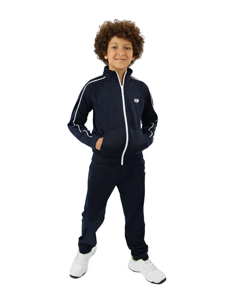 Essential Boy's Navy TrackSuit-Atum -86236465