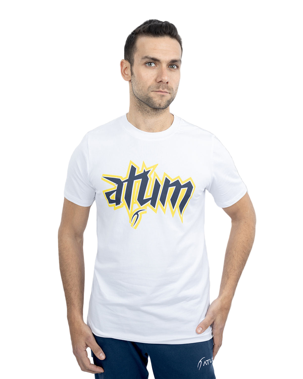 Men's Graphic Logo White T-Shirt
