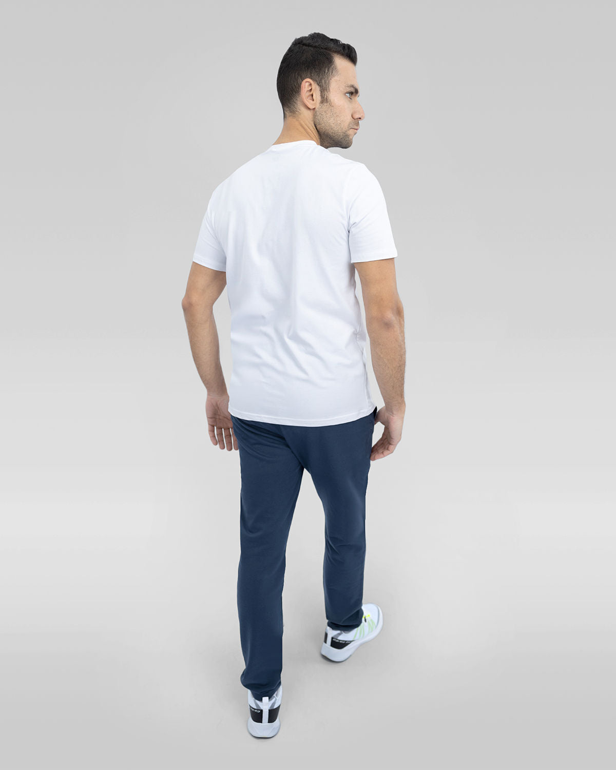 Men's Graphic Logo White T-Shirt