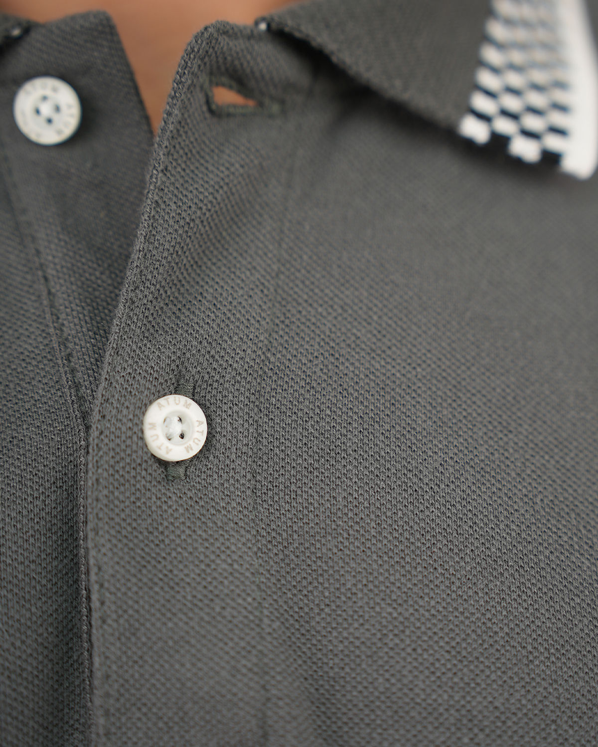 Clashflex Gray Polo Shirt-Atum -23037372