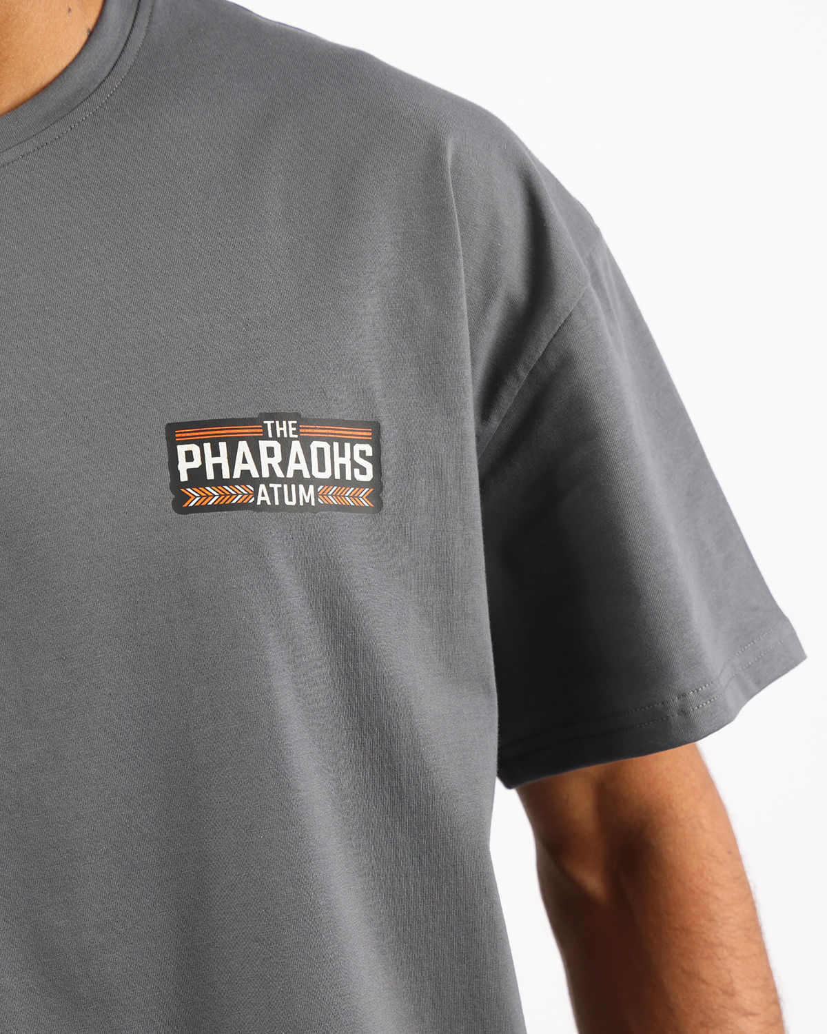 Pharaohs Legacy Dark Gray T-Shirt-Atum -66265992