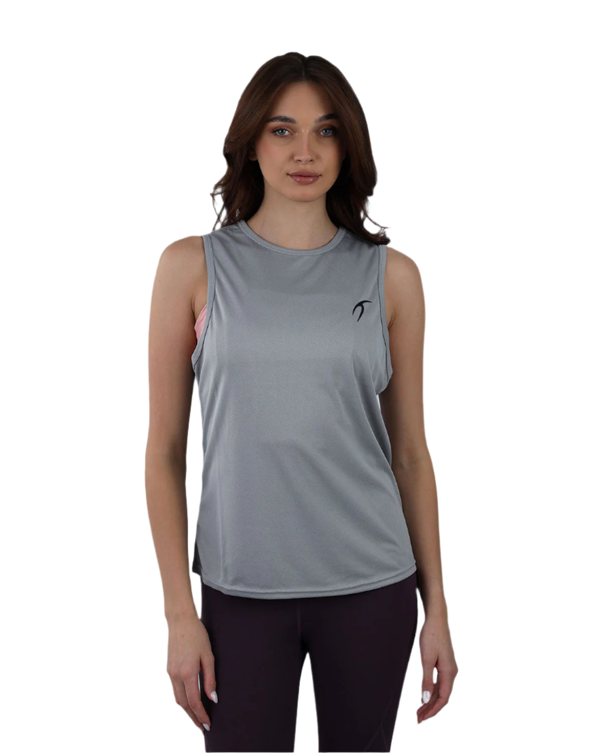 Modal Yoga Gray Tank Top-Atum -14842803