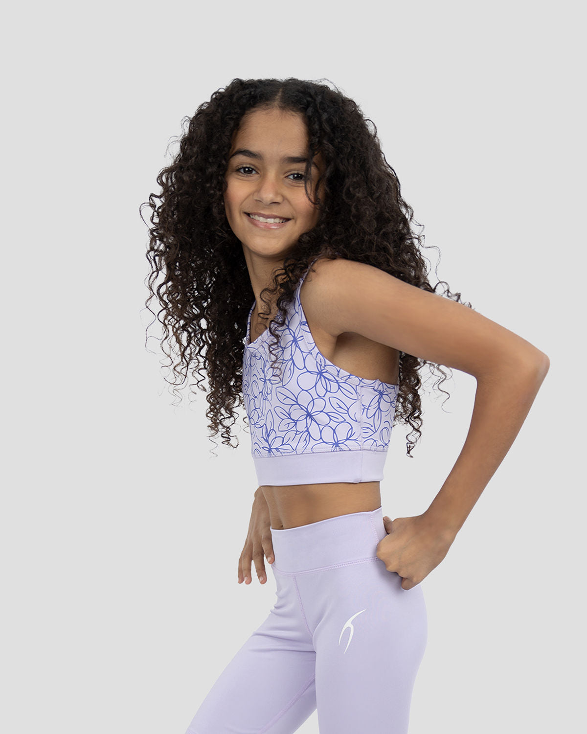 Smooth Girls Lavender Sports Bra-Atum -42474406