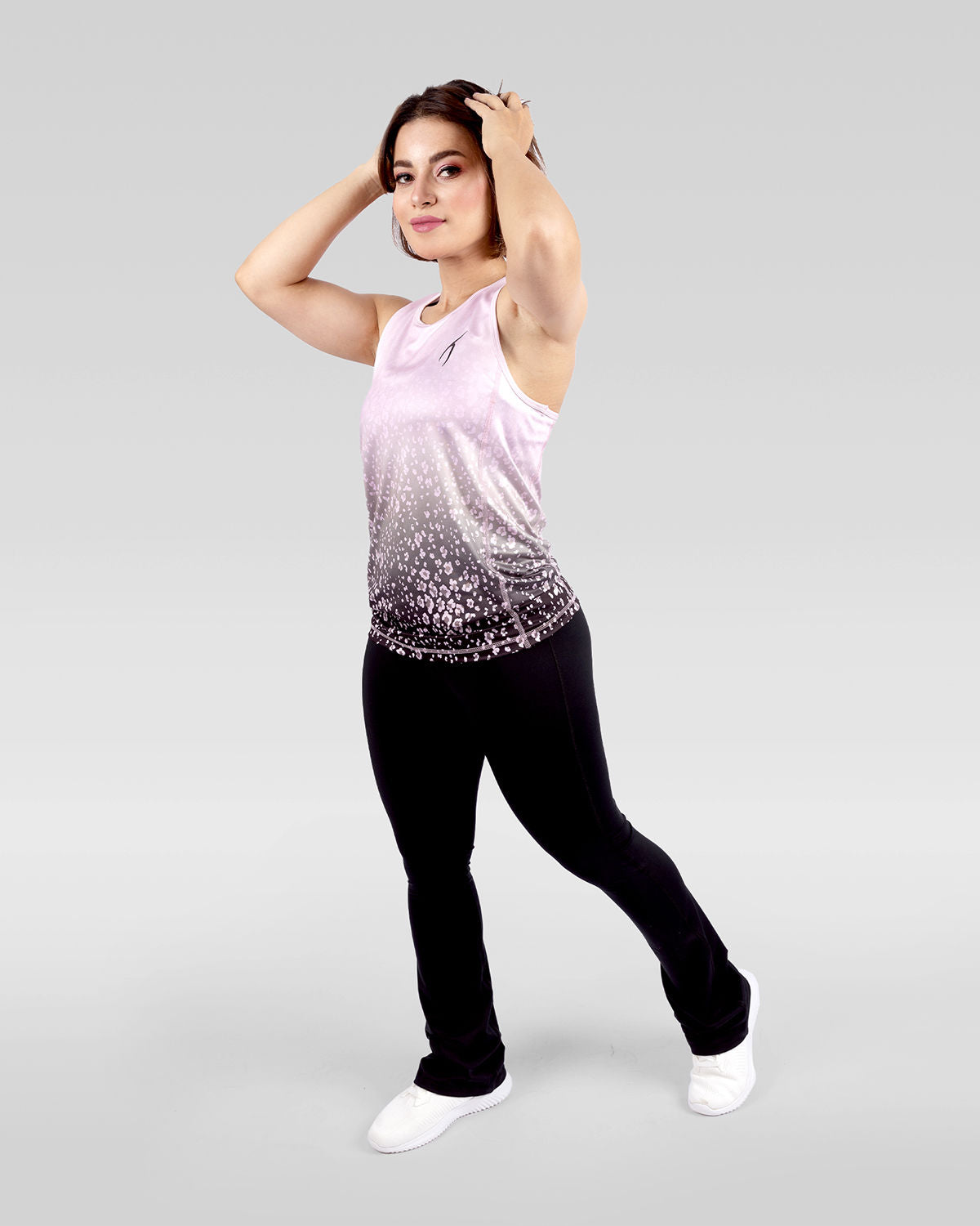 Colored Tank Pink Top-Atum -53711201