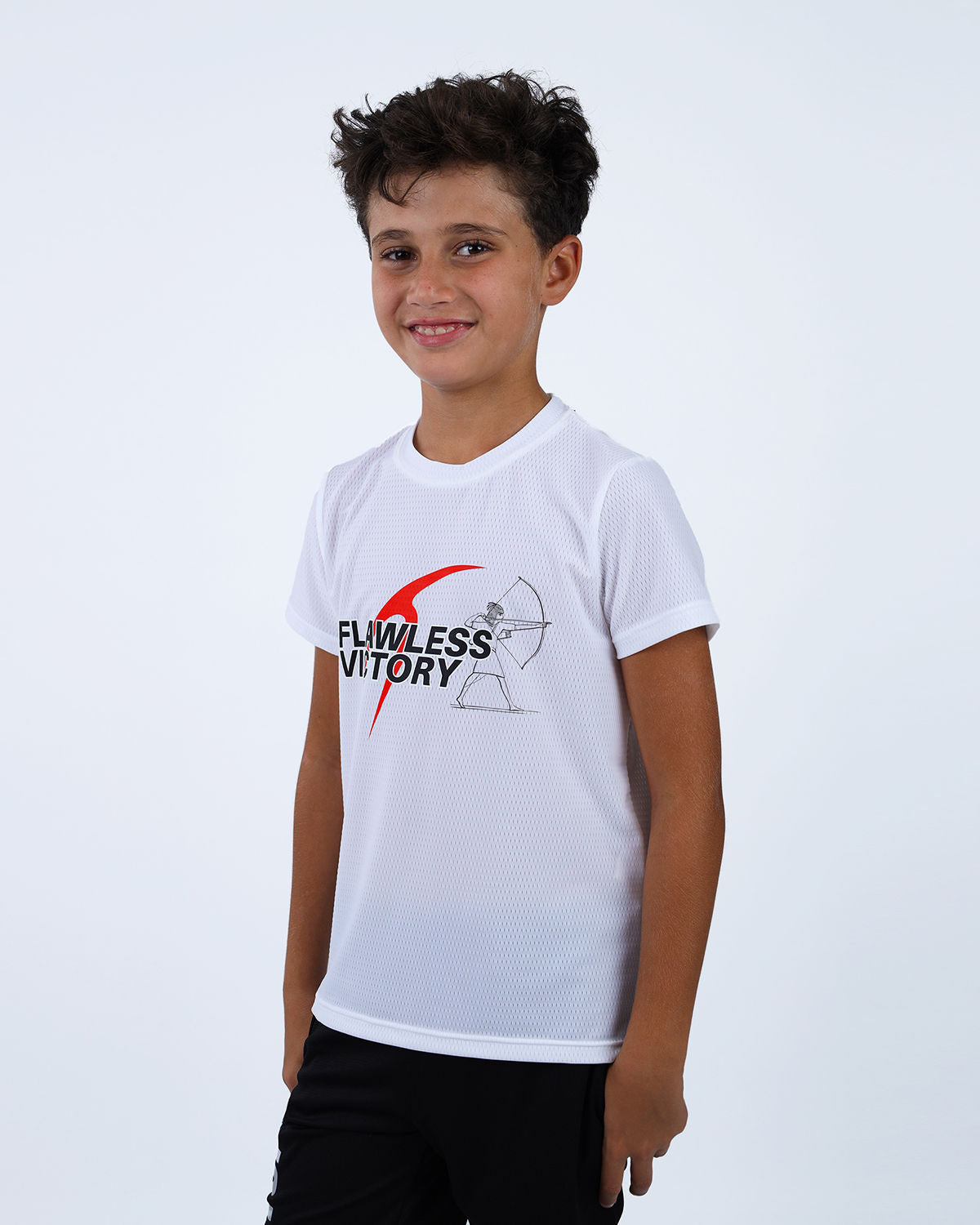 Knight Victory Sports White T-Shirt-Atum -15695017