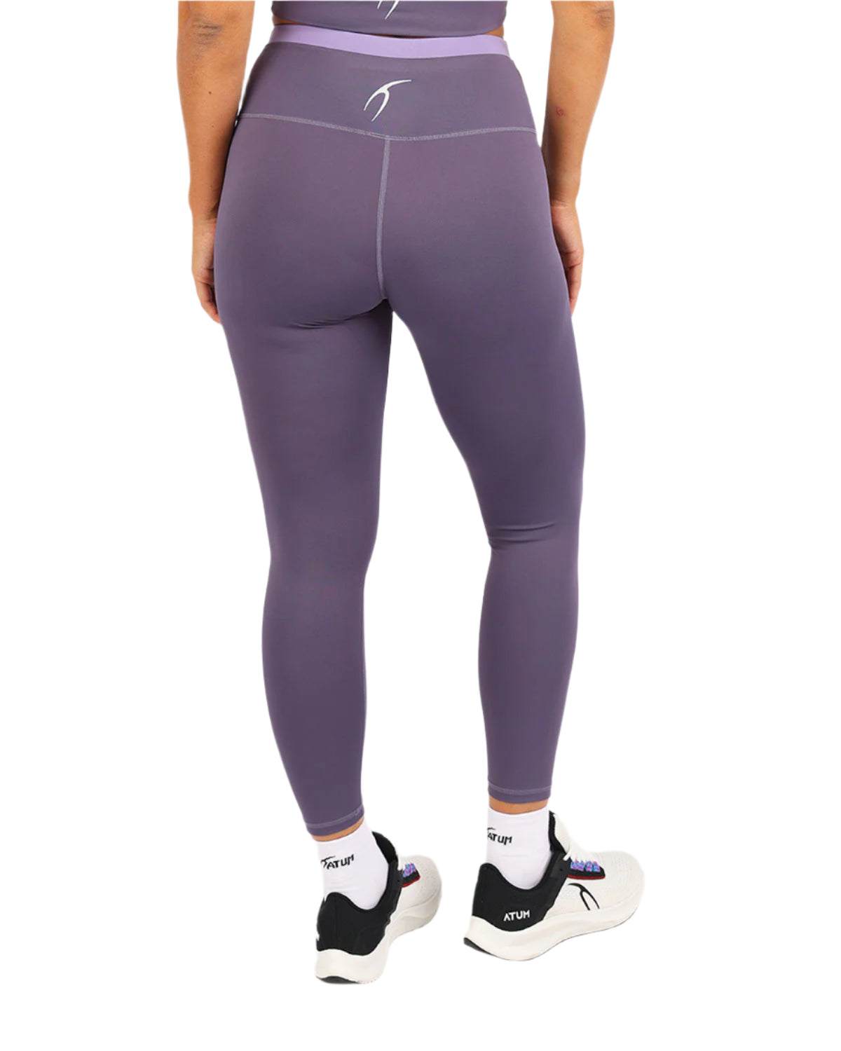 LuxeLean DuoTone Violet Leggings-Atum -59111316