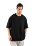 OverSized Basic Men's Black T-Shirt