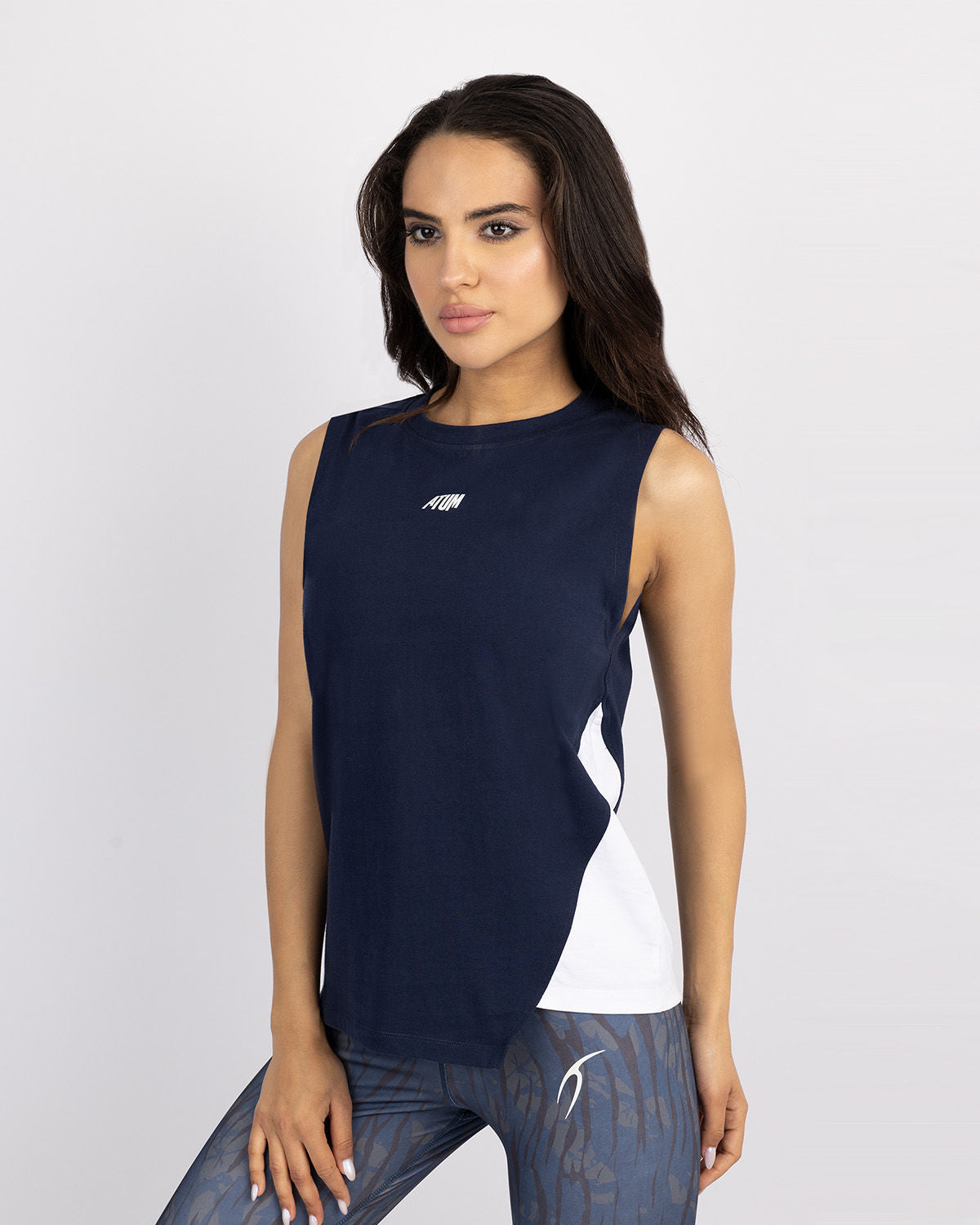 Dri-Fit Navy Tank Top-Atum -22608800