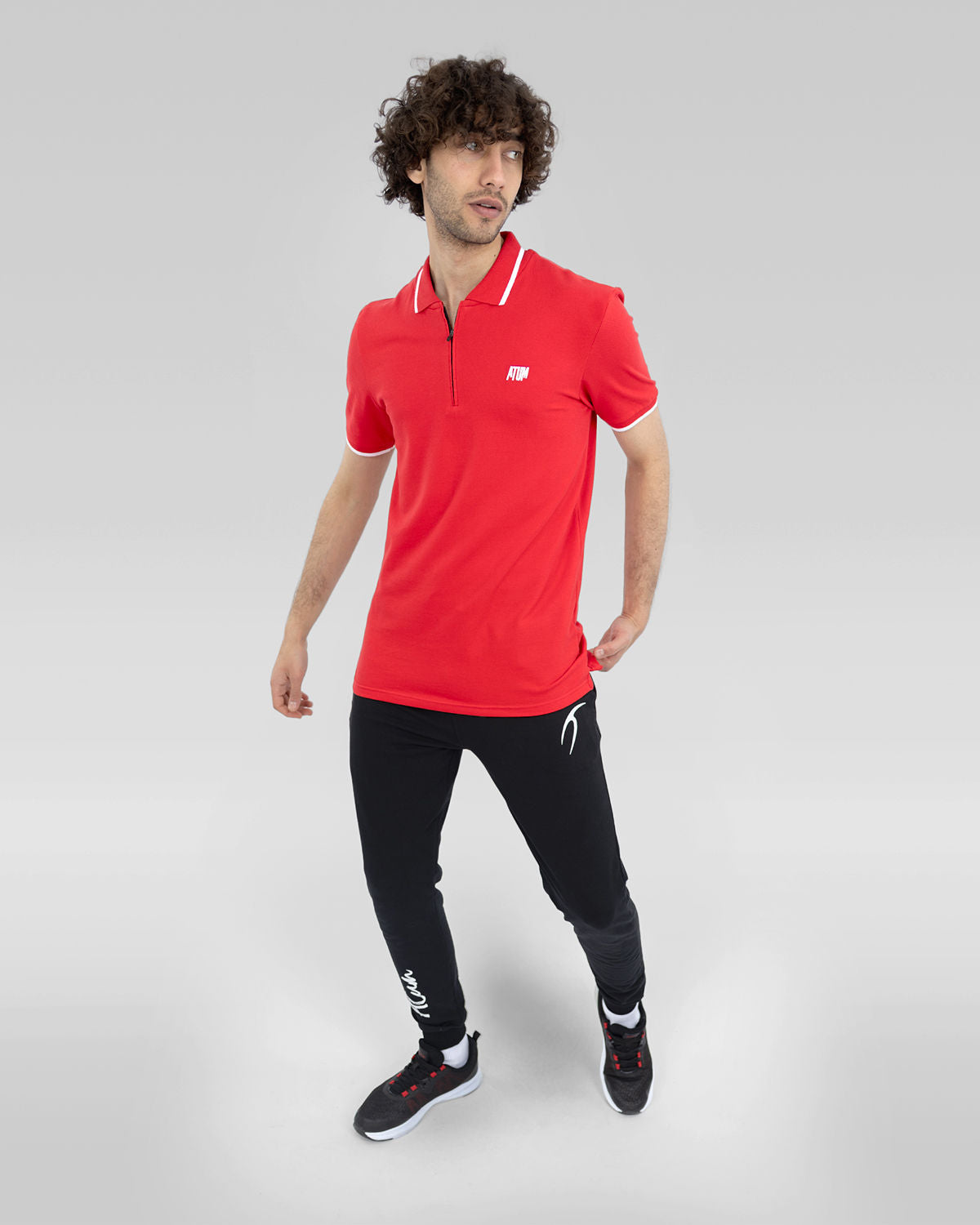 Men's Red Polo Shirt