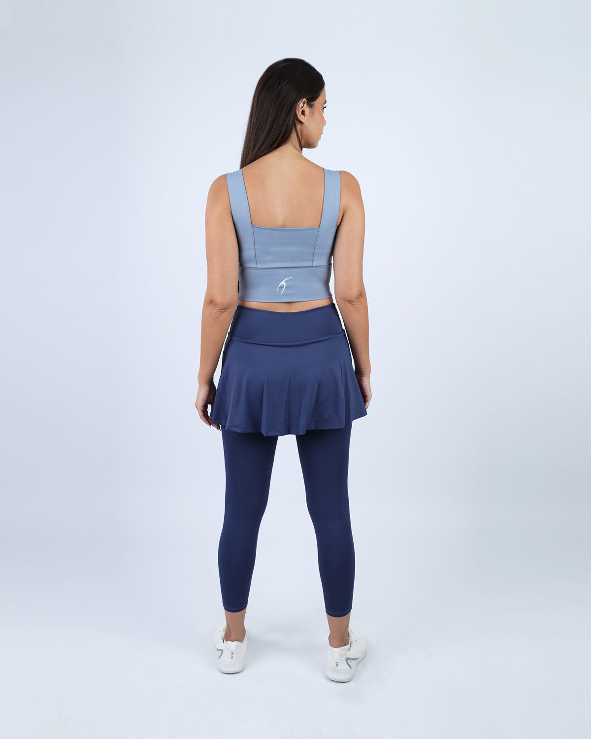 Yoga Fitness Blue Sports Bra-Atum -50929120