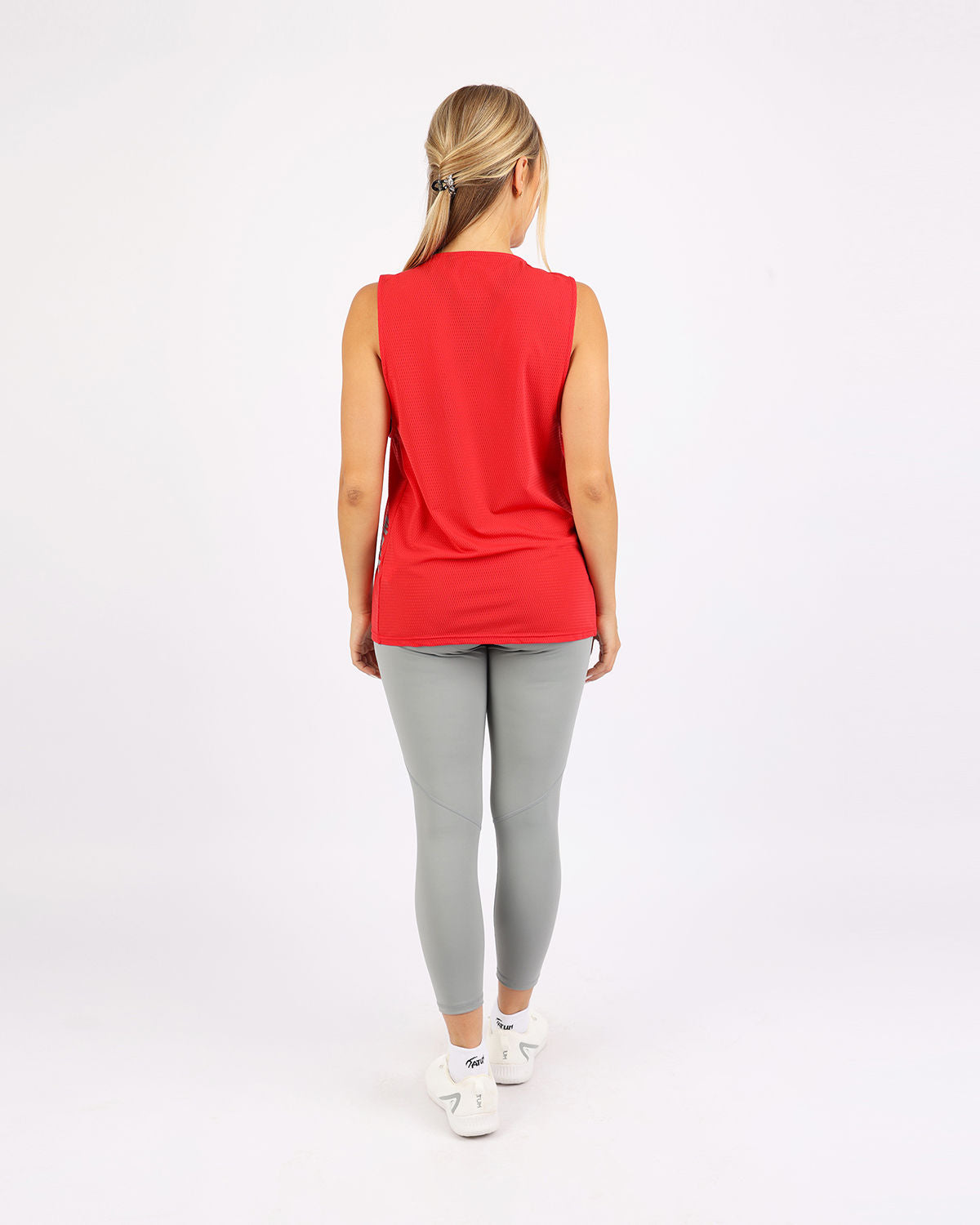 Victory Sleeveless Red Tank Top-Atum -32789581