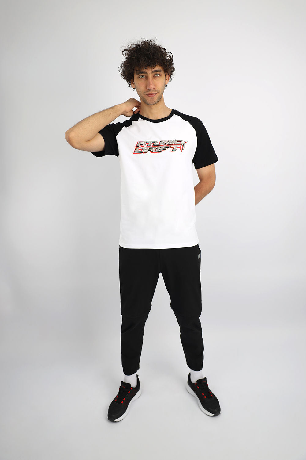 Drift Sports Black T-Shirt-Atum -17551306