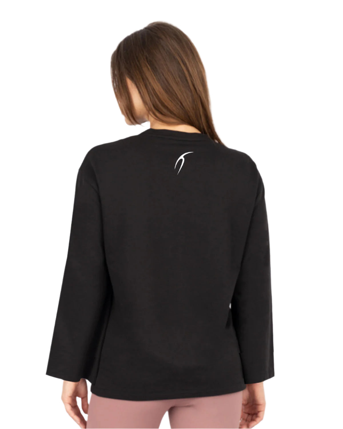 Elegance Oversize Black T-Shirt-Atum -29298688