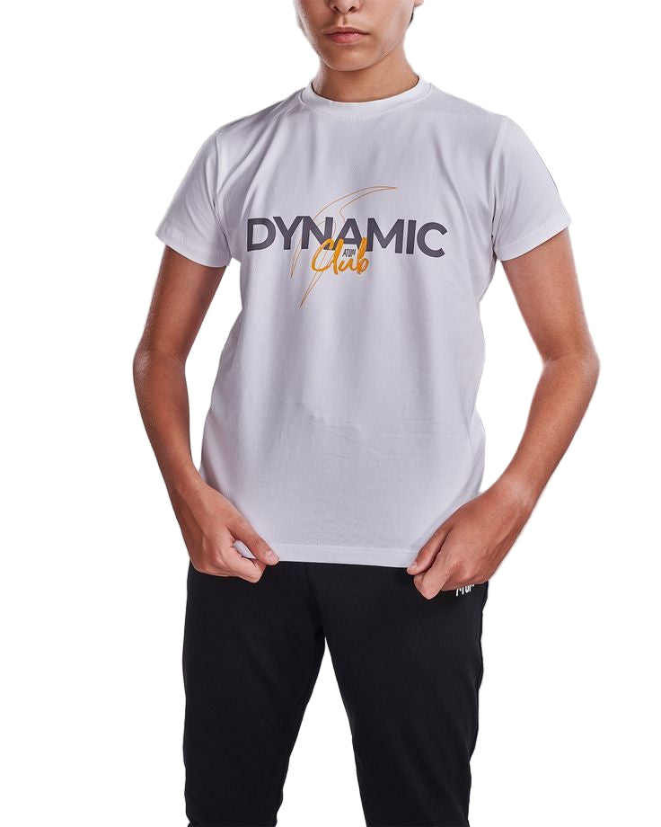 Boy's Dynamic Club White T-Shirt