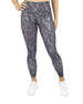 Cross Fit Printed Gray Leggings