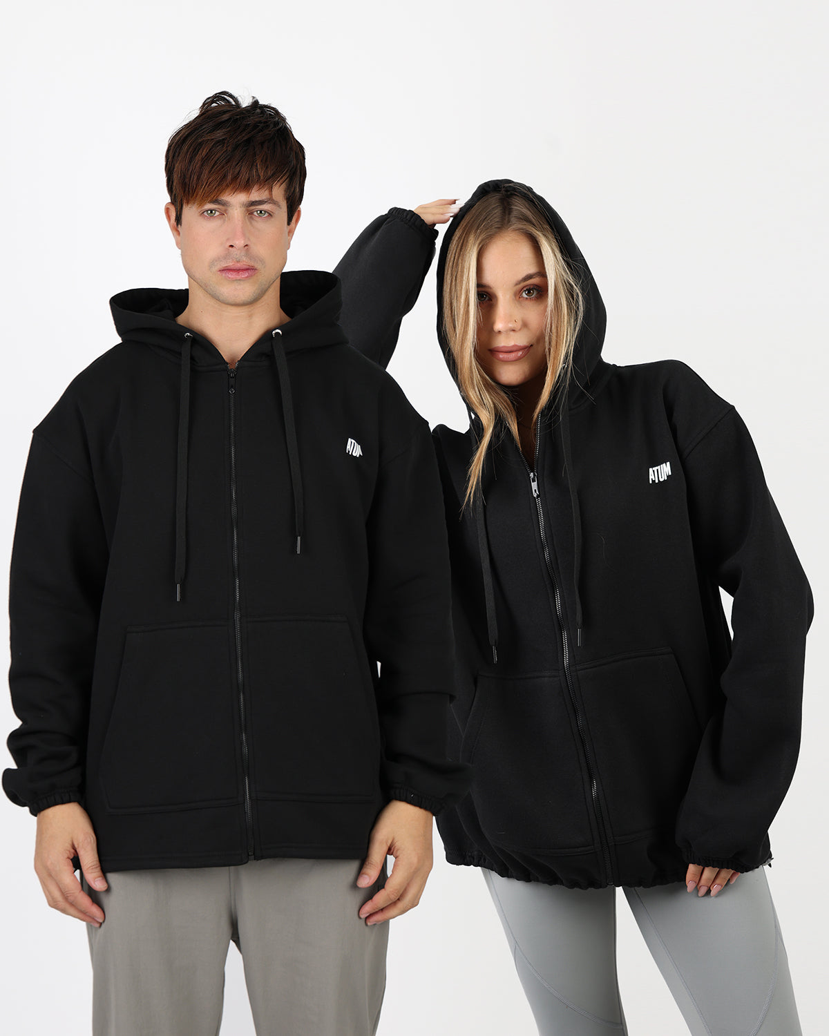 Unisex Essential Zip Hoodie