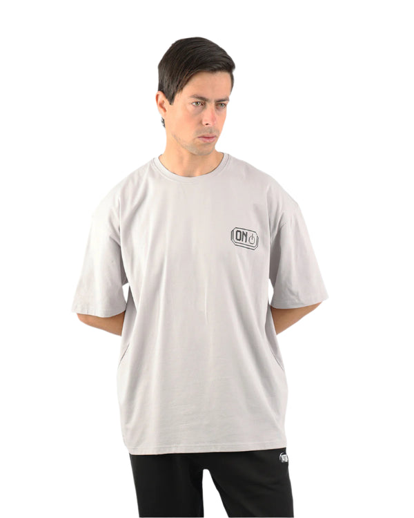 Adventure Mode Light Gray T-Shirt-Atum -81240799