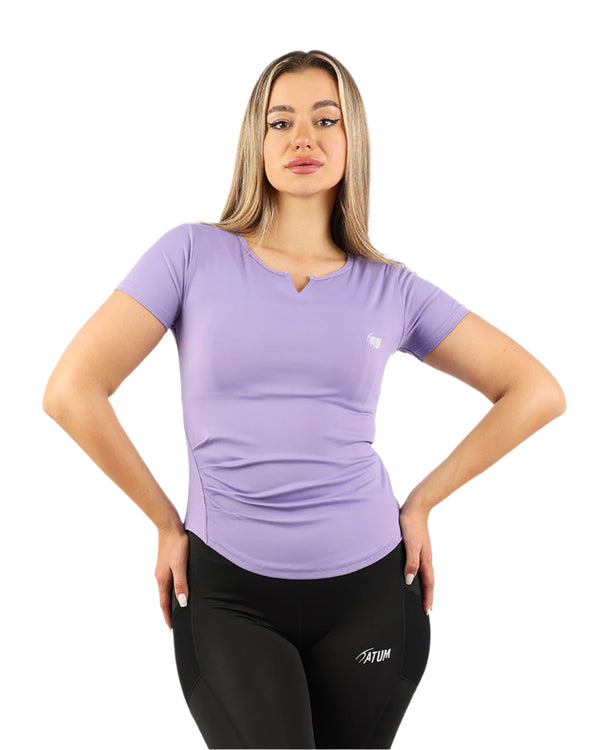Aeroflex Women's Purple T-Shirt-Atum -52279292