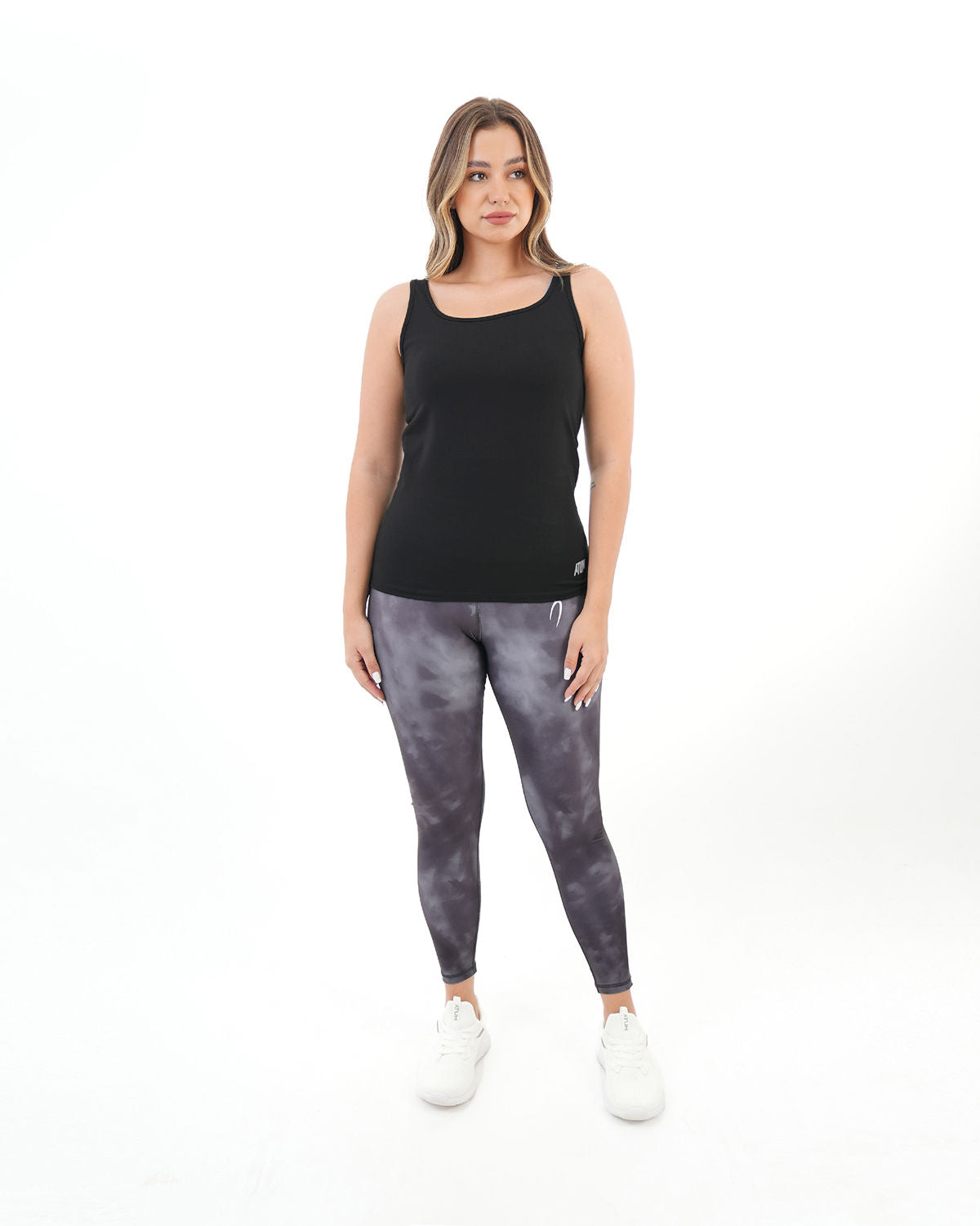 Basic Black Tank-Top-Atum -1438080