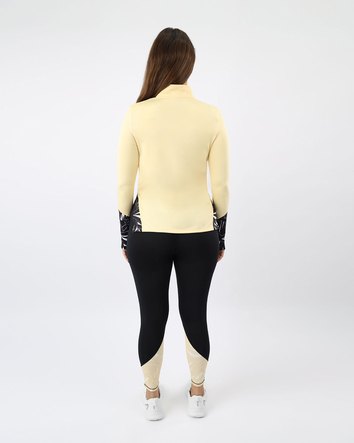 Printed Women's Black Leggings-Atum -92519298